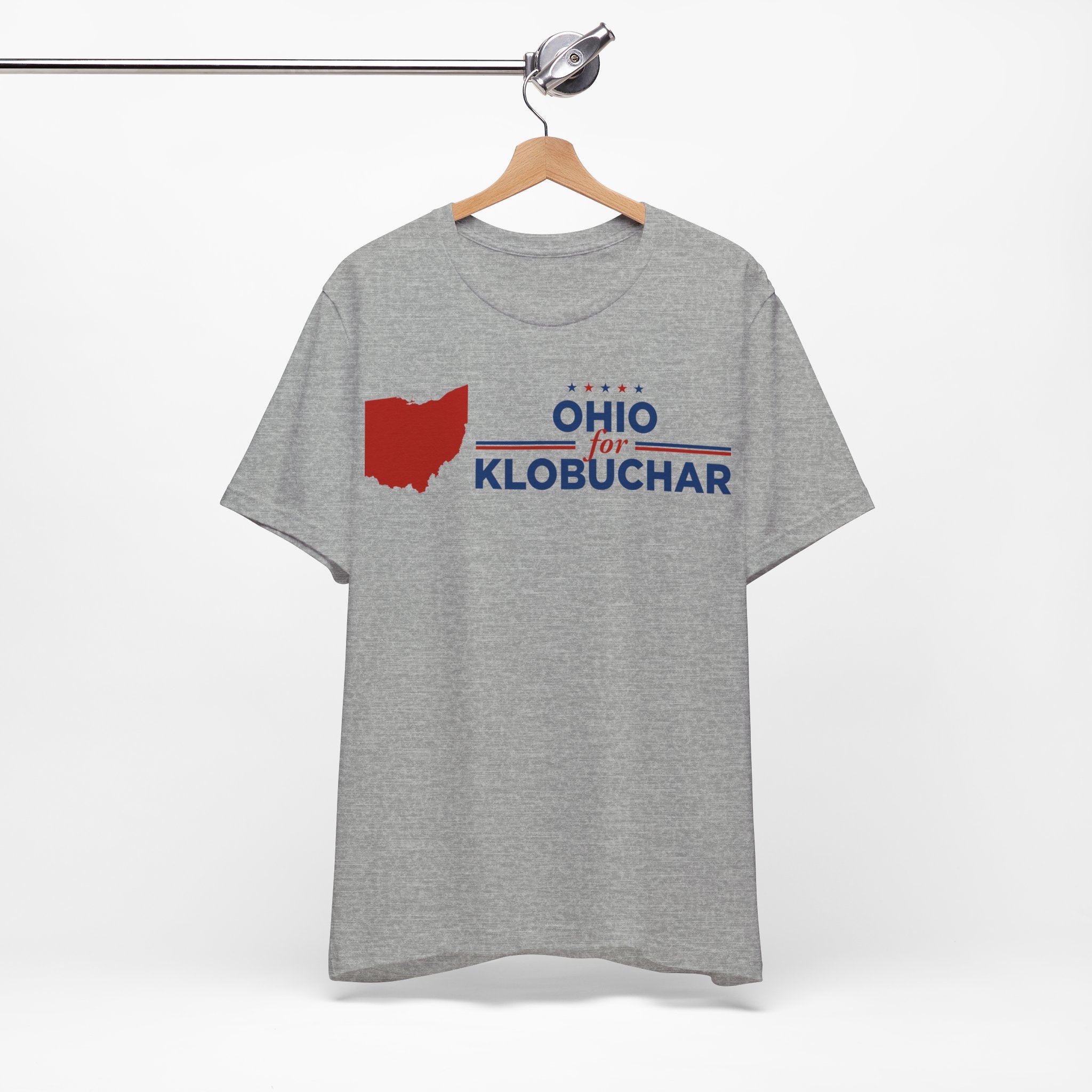 Ohio for Amy Klobuchar for President Campaign T-Shirt 2028