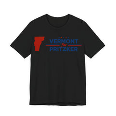Vermont for J.B. Pritzker for President Campaign T-Shirt 2028
