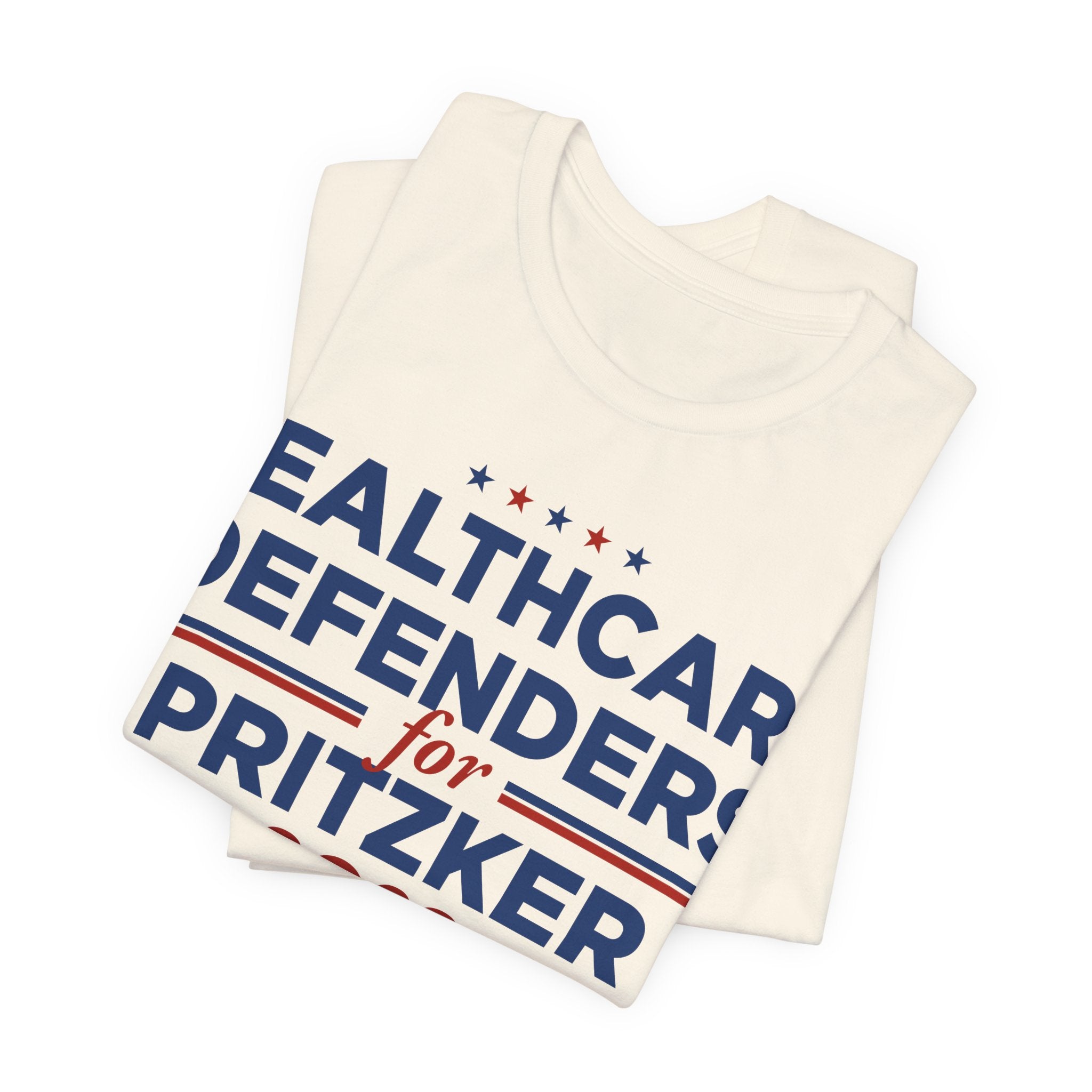 Healthcare Defenders for J.B. Pritzker for President Campaign T-Shirt 2028