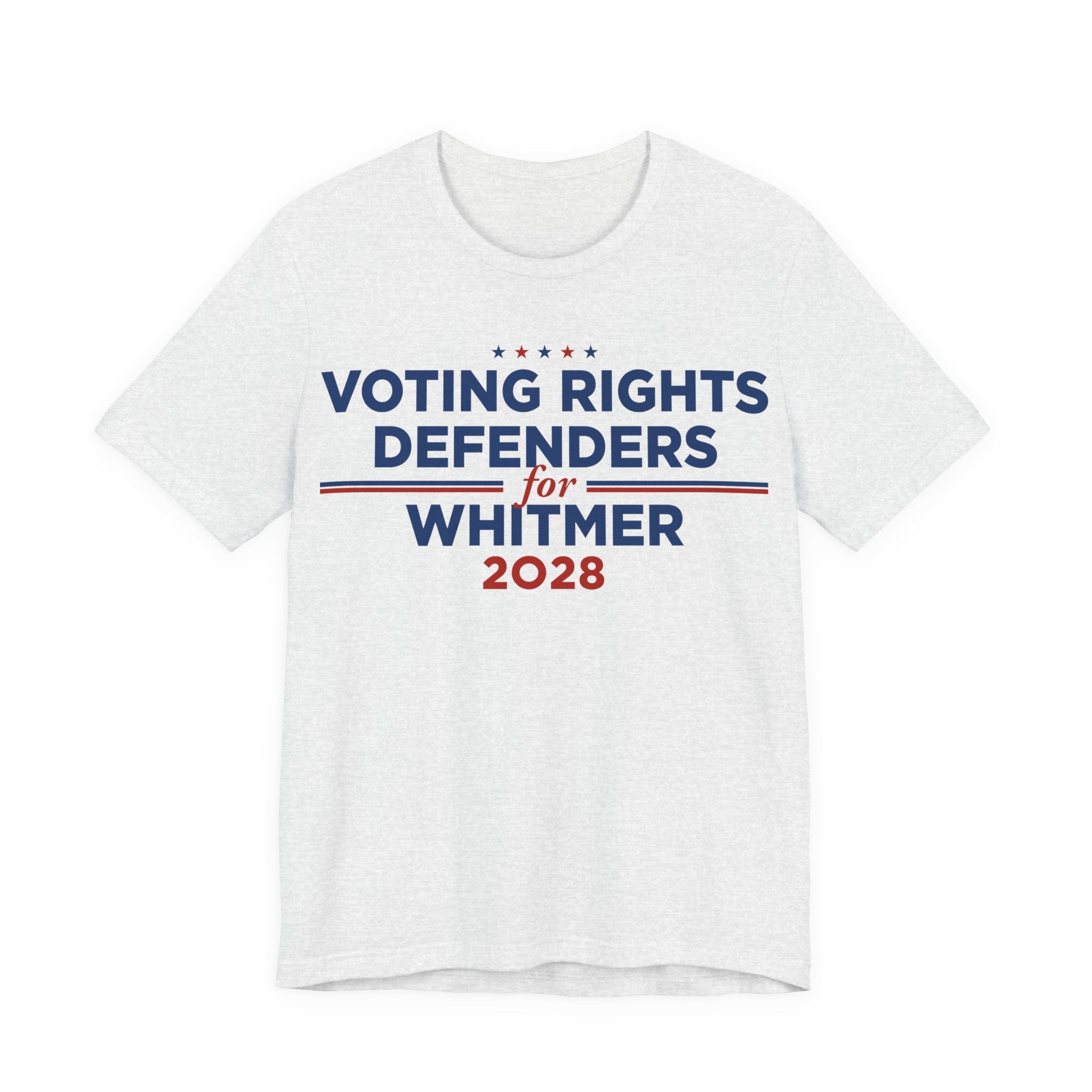 Voting Rights Defenders for Gretchen Whitmer for President Campaign T-Shirt 2028