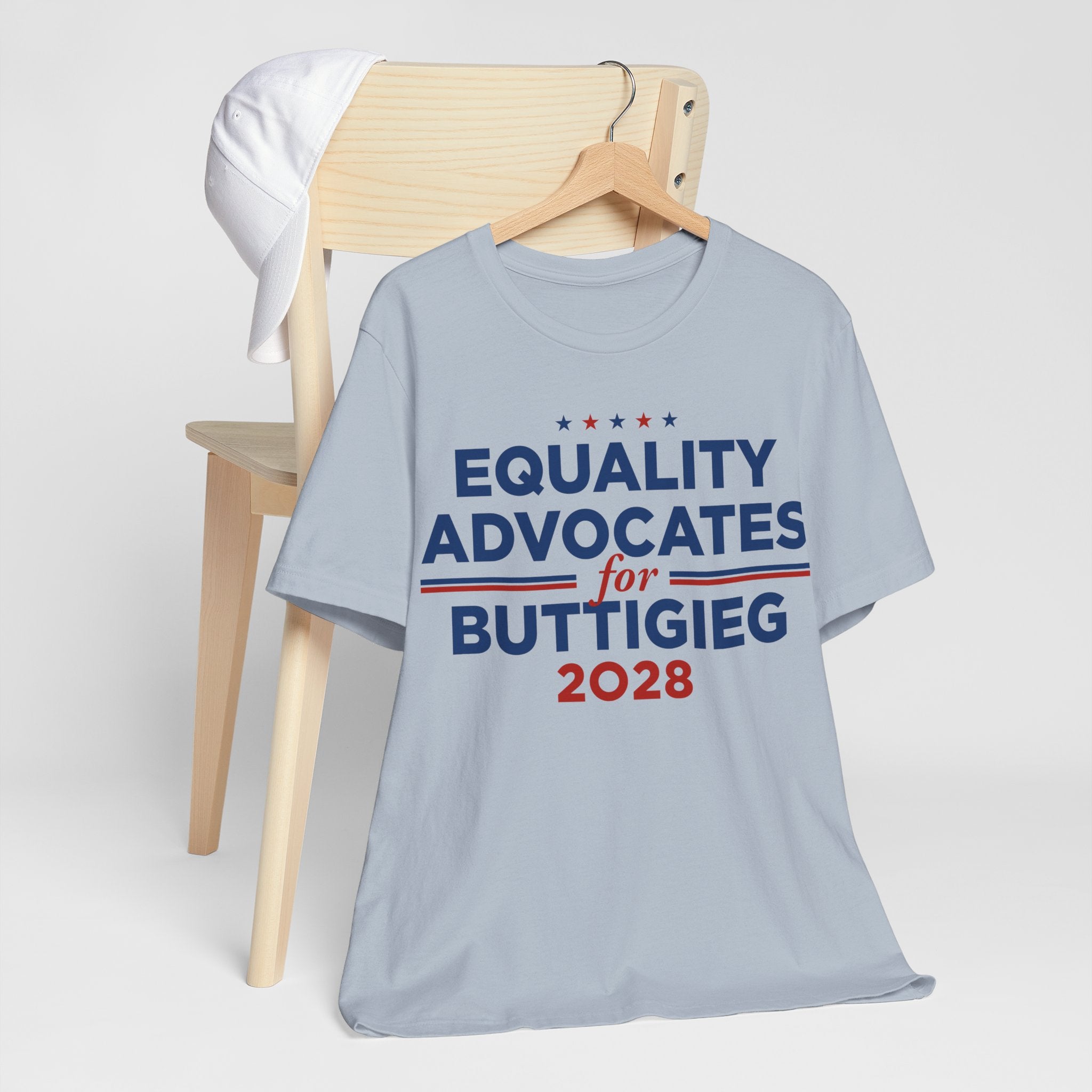 Equality Advocates for Pete Buttigieg for President Campaign T-Shirt 2028