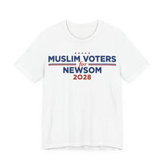 Muslim Voters for Gavin Newsom for President Campaign T-Shirt 2028