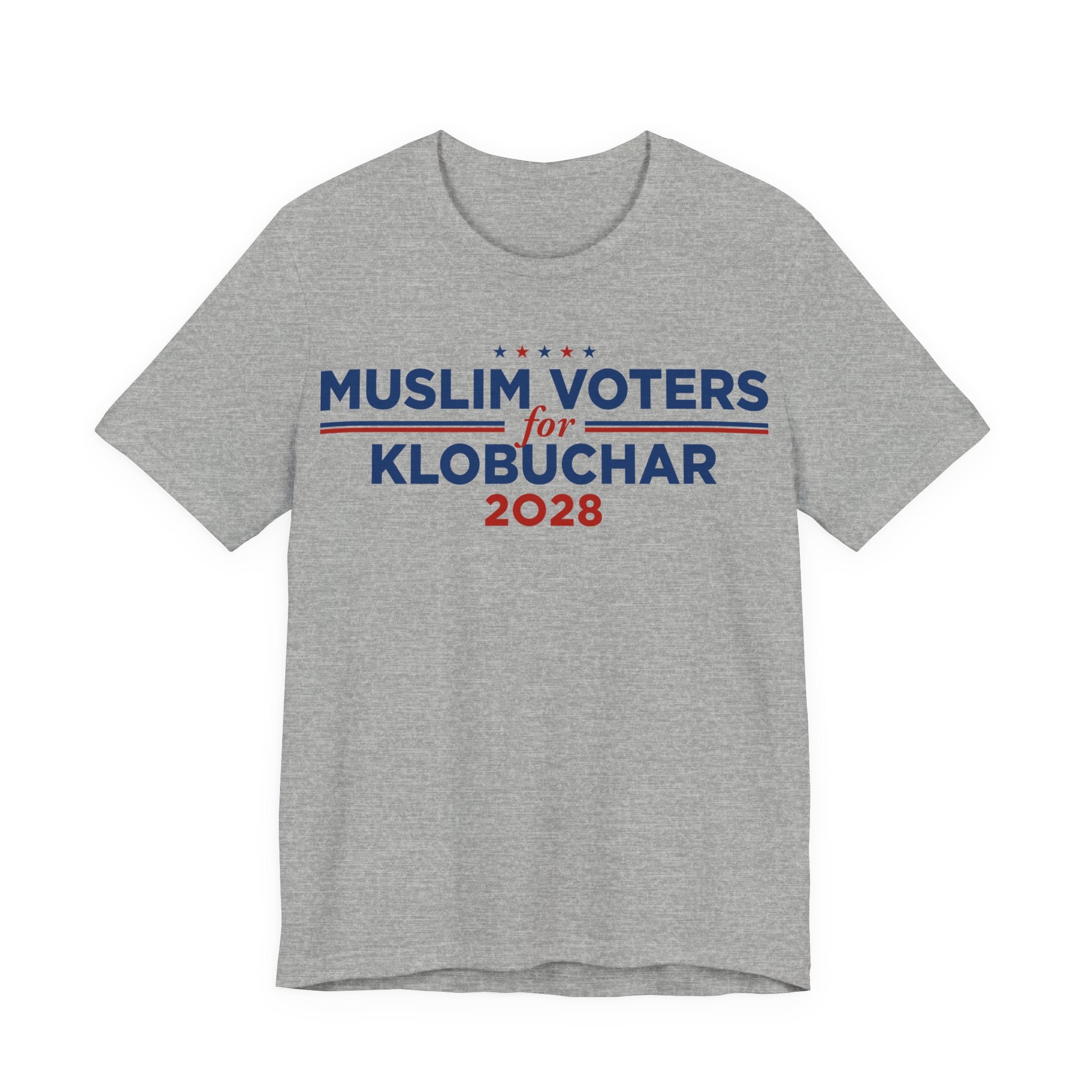 Muslim Voters for Amy Klobuchar for President Campaign T-Shirt 2028
