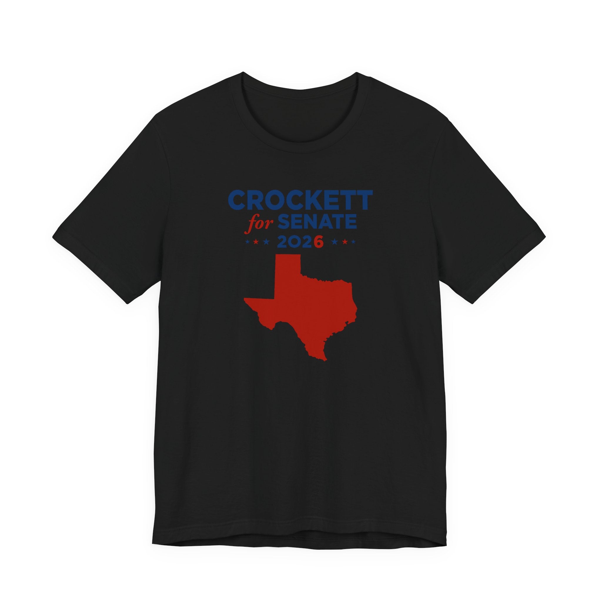 Jasmine Crockett for Texas Senate Campaign T-Shirt 2026