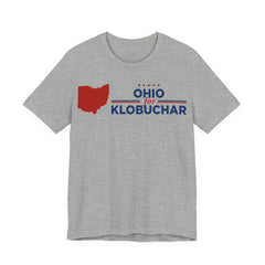 Ohio for Amy Klobuchar for President Campaign T-Shirt 2028