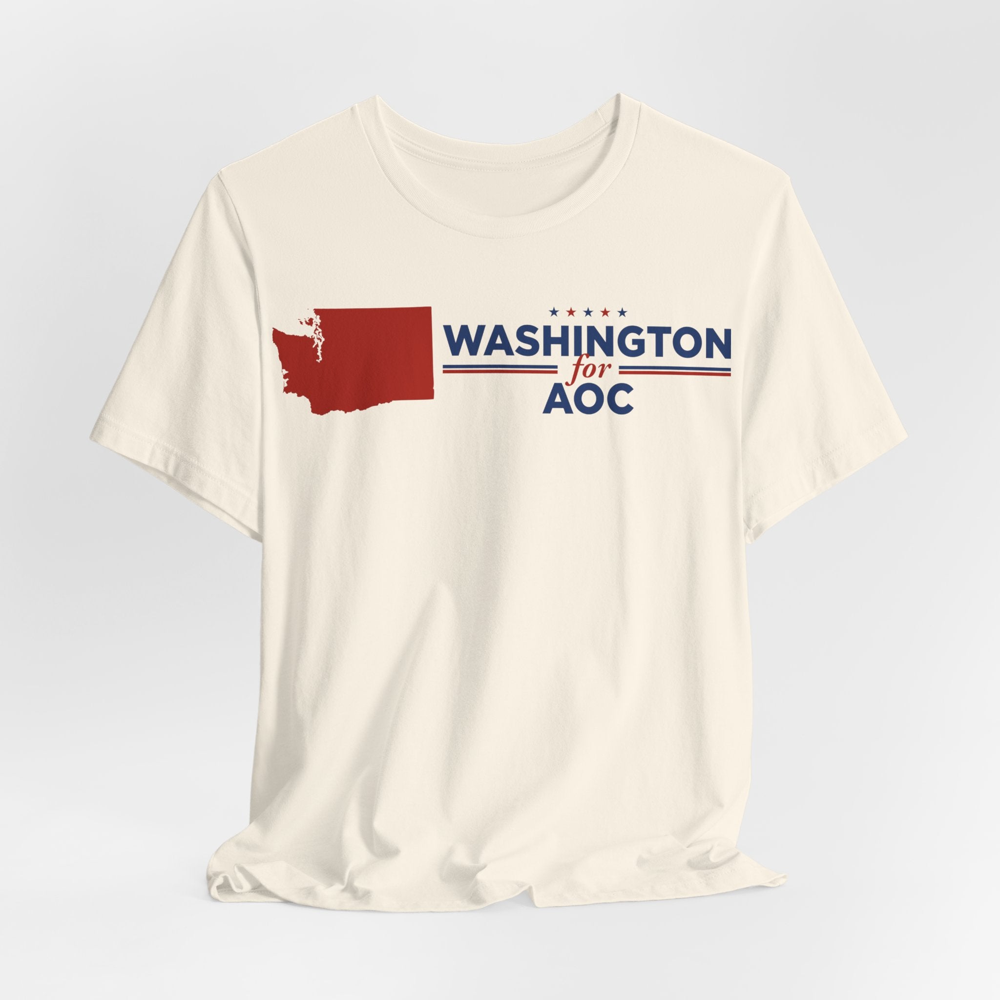 Washington for AOC for President Campaign T-Shirt 2028