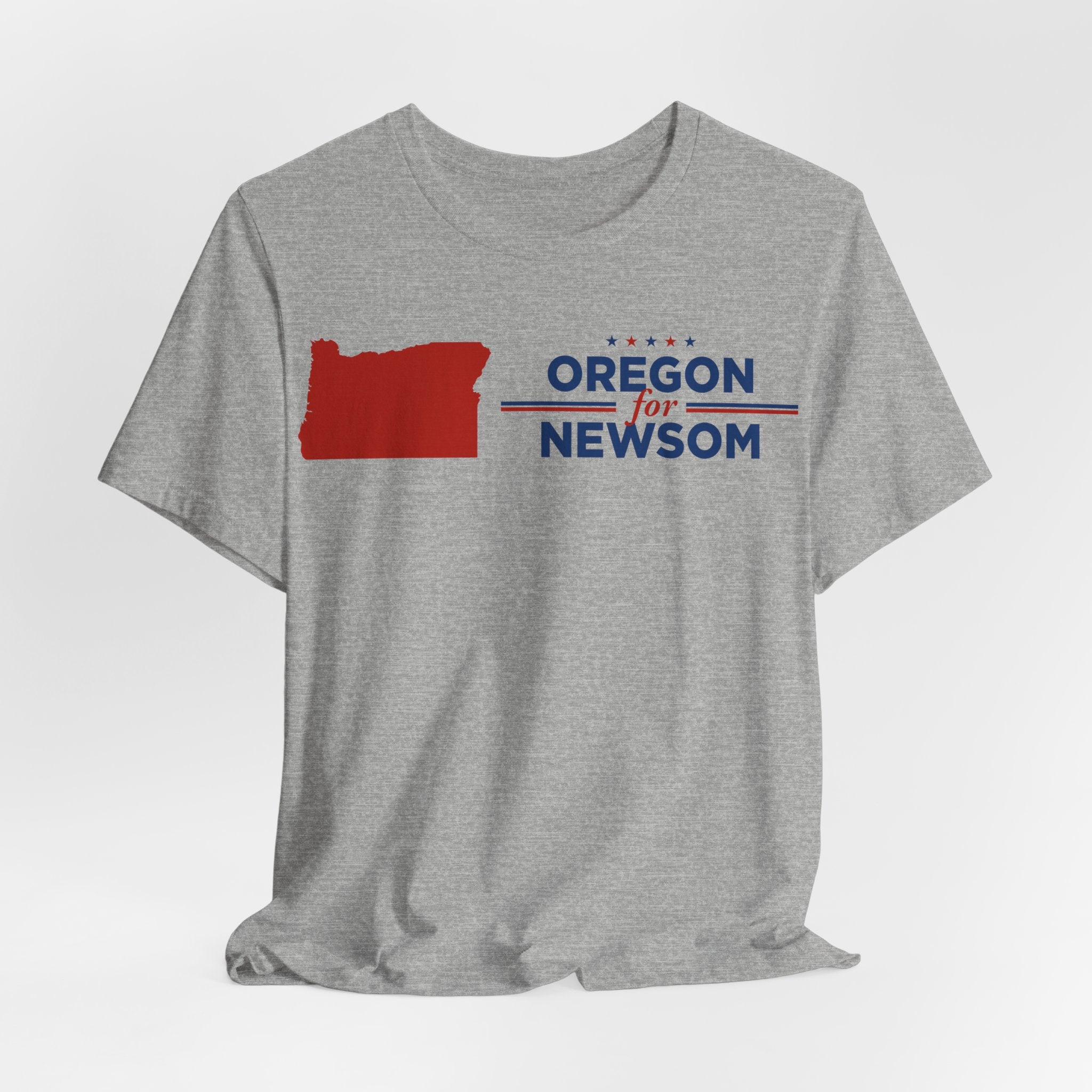 Oregon for Gavin Newsom for President Campaign T-Shirt 2028
