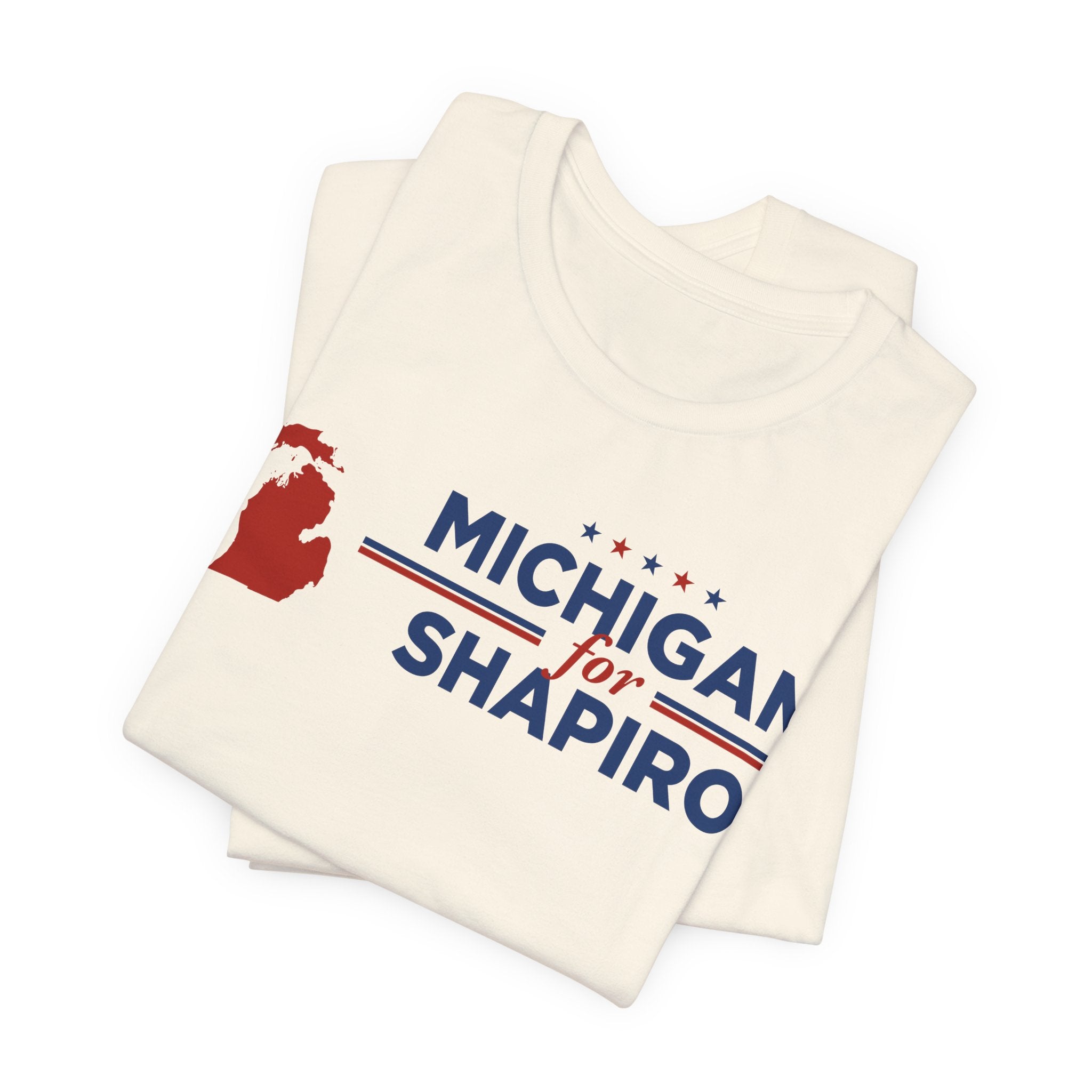 Michigan for Josh Shapiro for President Campaign T-Shirt 2028