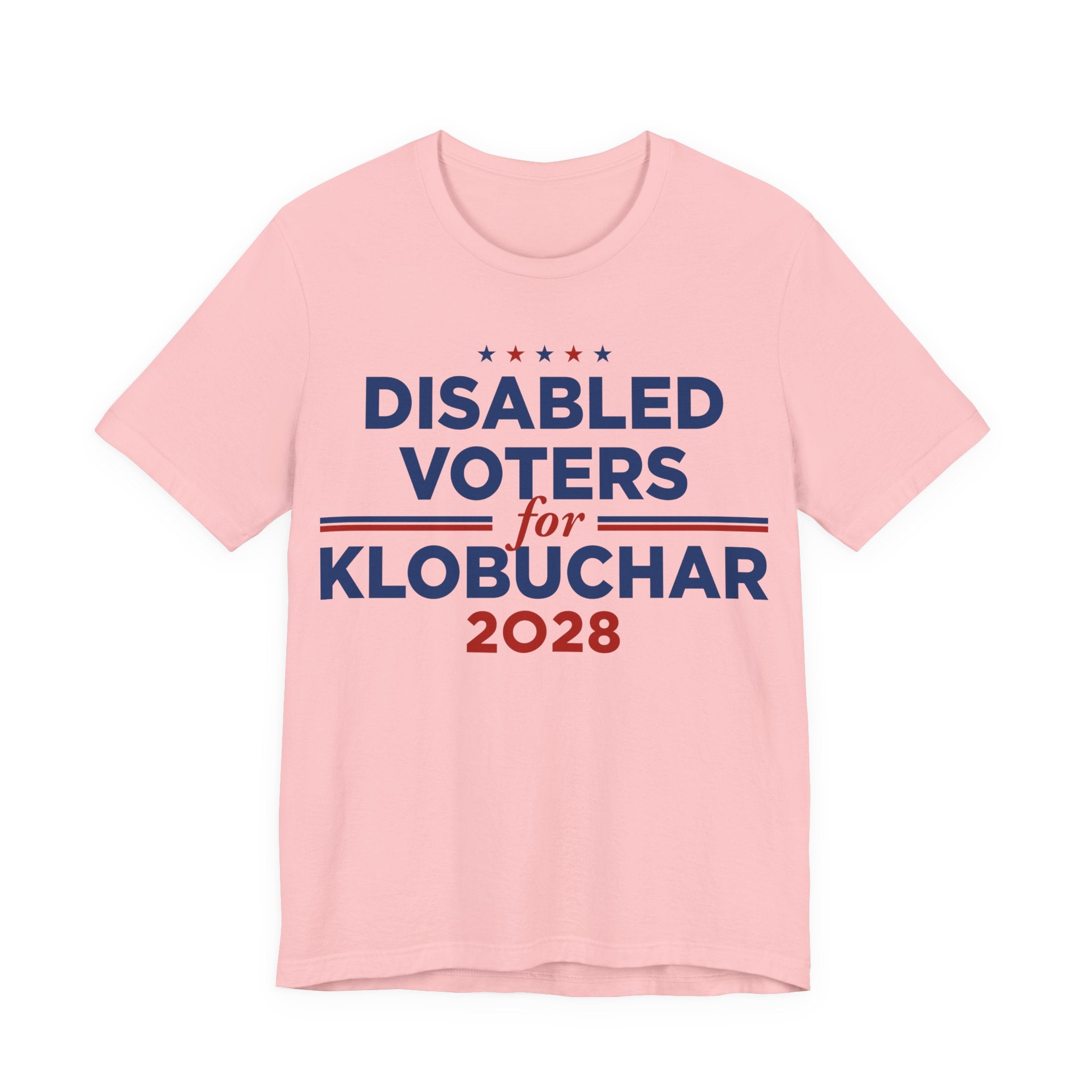 Disabled Voters for Amy Klobuchar for President Campaign T-Shirt 2028