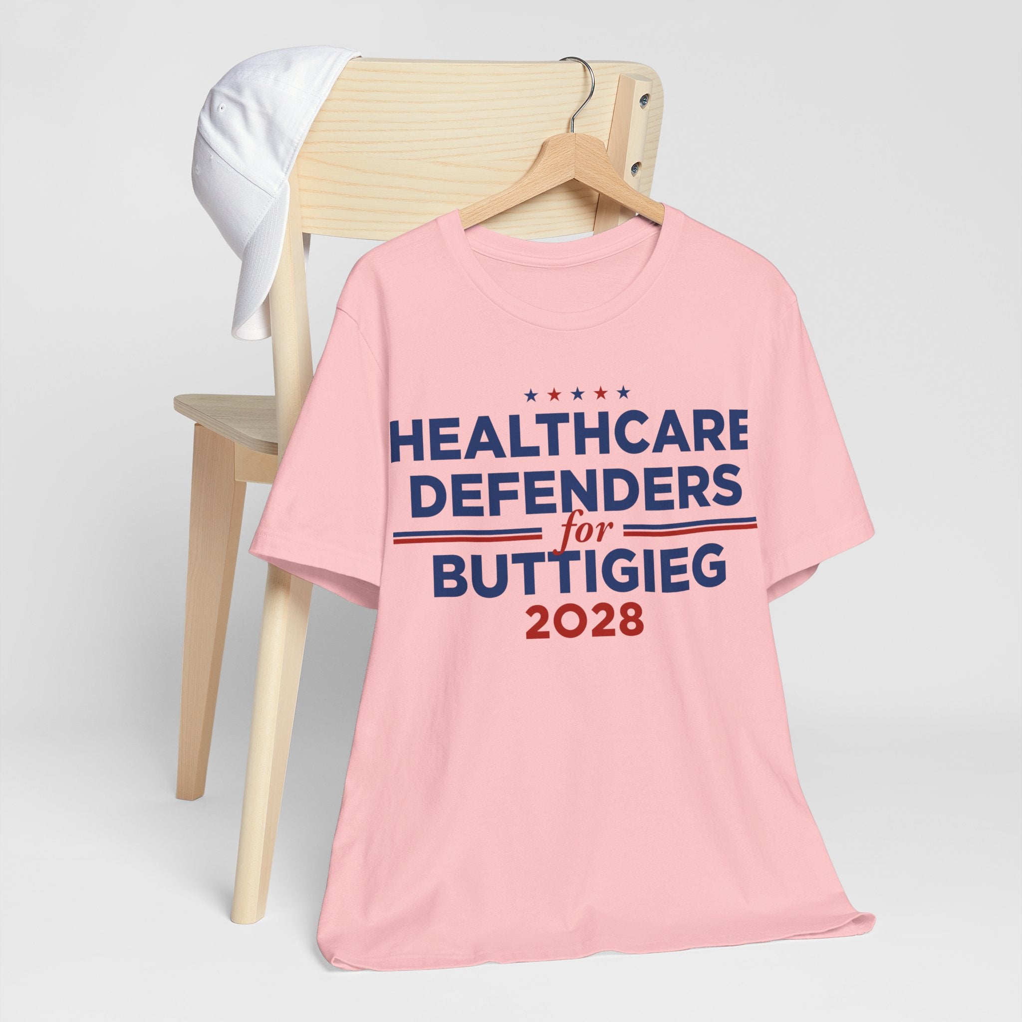 Healthcare Defenders for Pete Buttigieg for President Campaign T-Shirt 2028