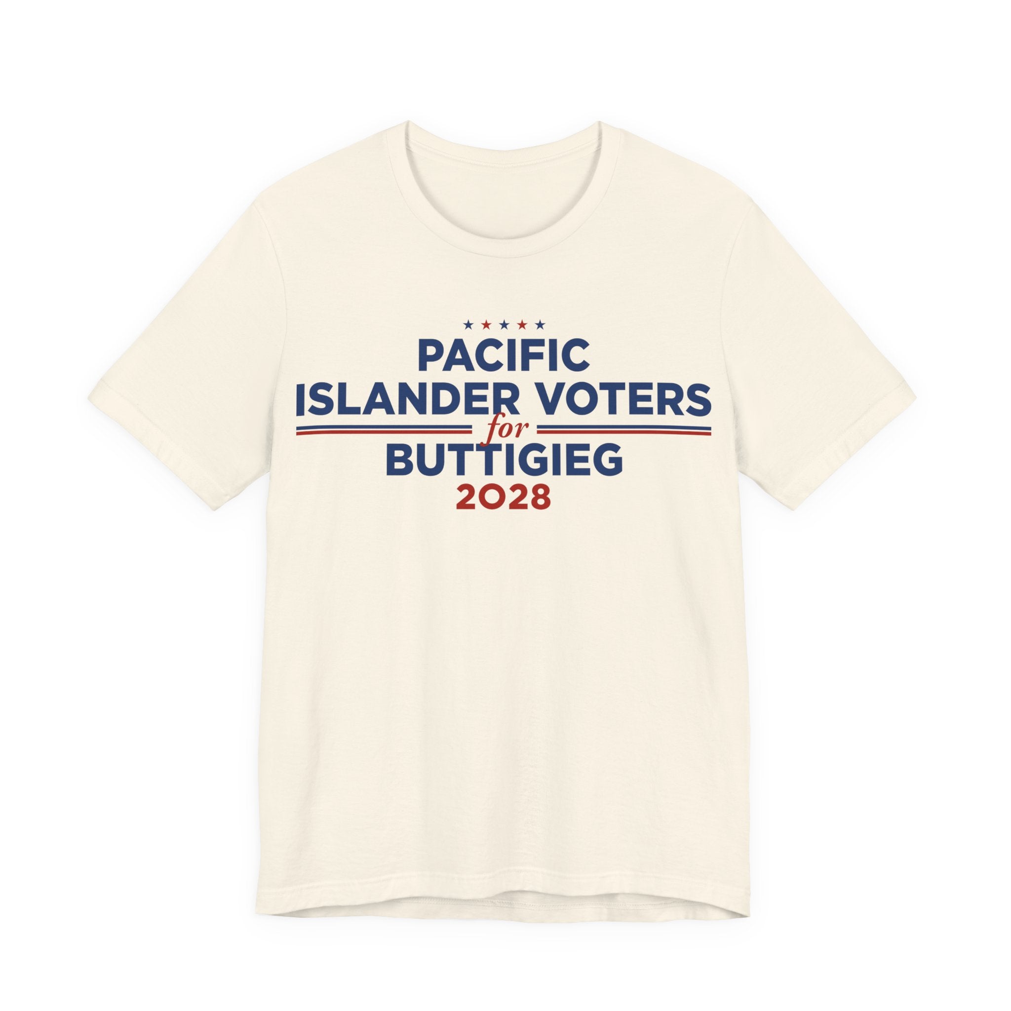 Pacific Islander Voters for Pete Buttigieg for President Campaign T-Shirt 2028