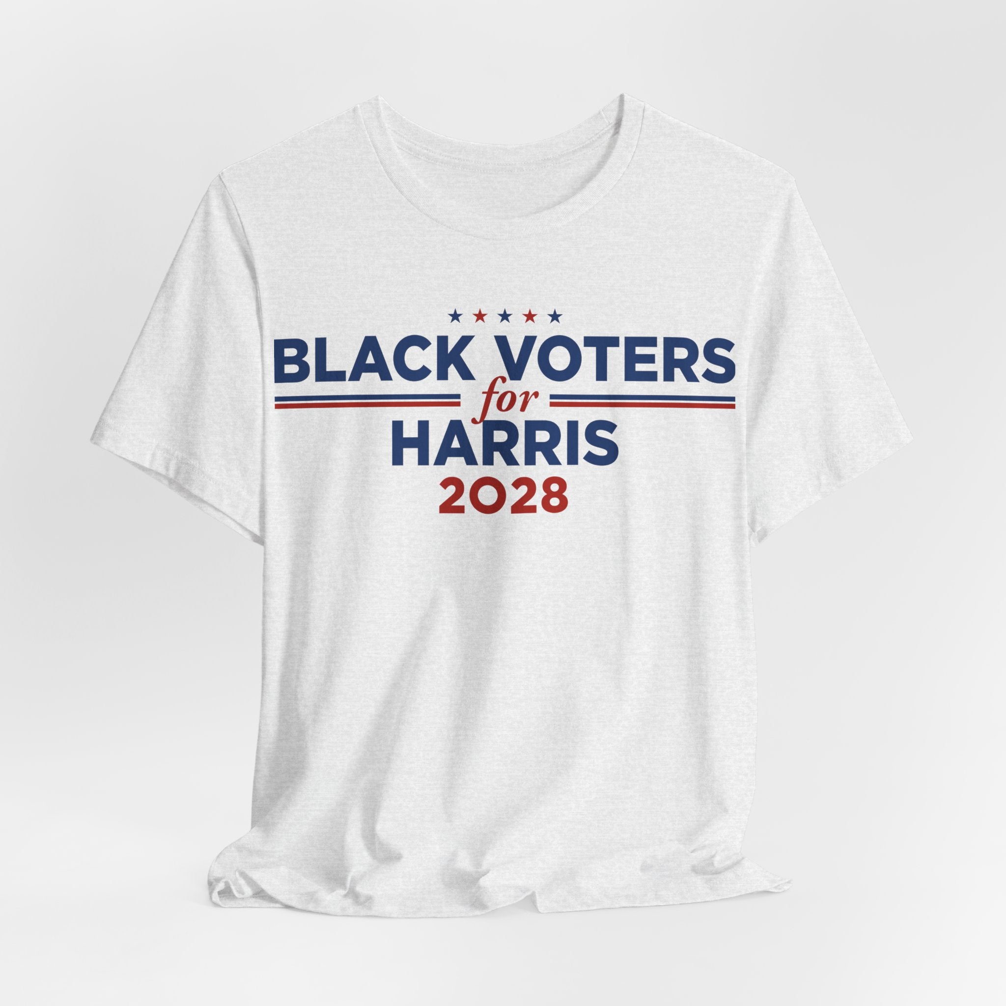 Black Voters for Kamala Harris Campaign T-Shirt for President 2028