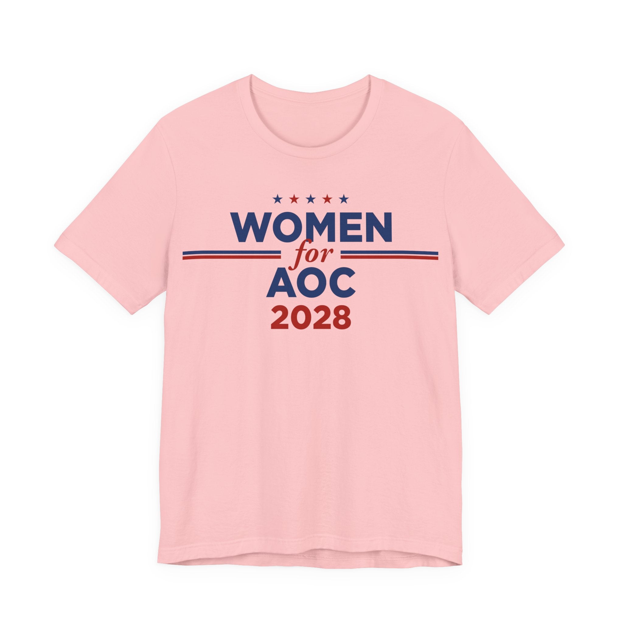 Women for AOC for President Campaign T-Shirt 2028