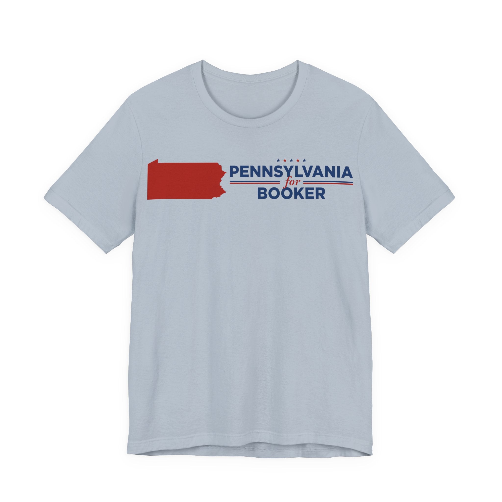 Pennsylvania for Cory Booker for President Campaign T-Shirt 2028
