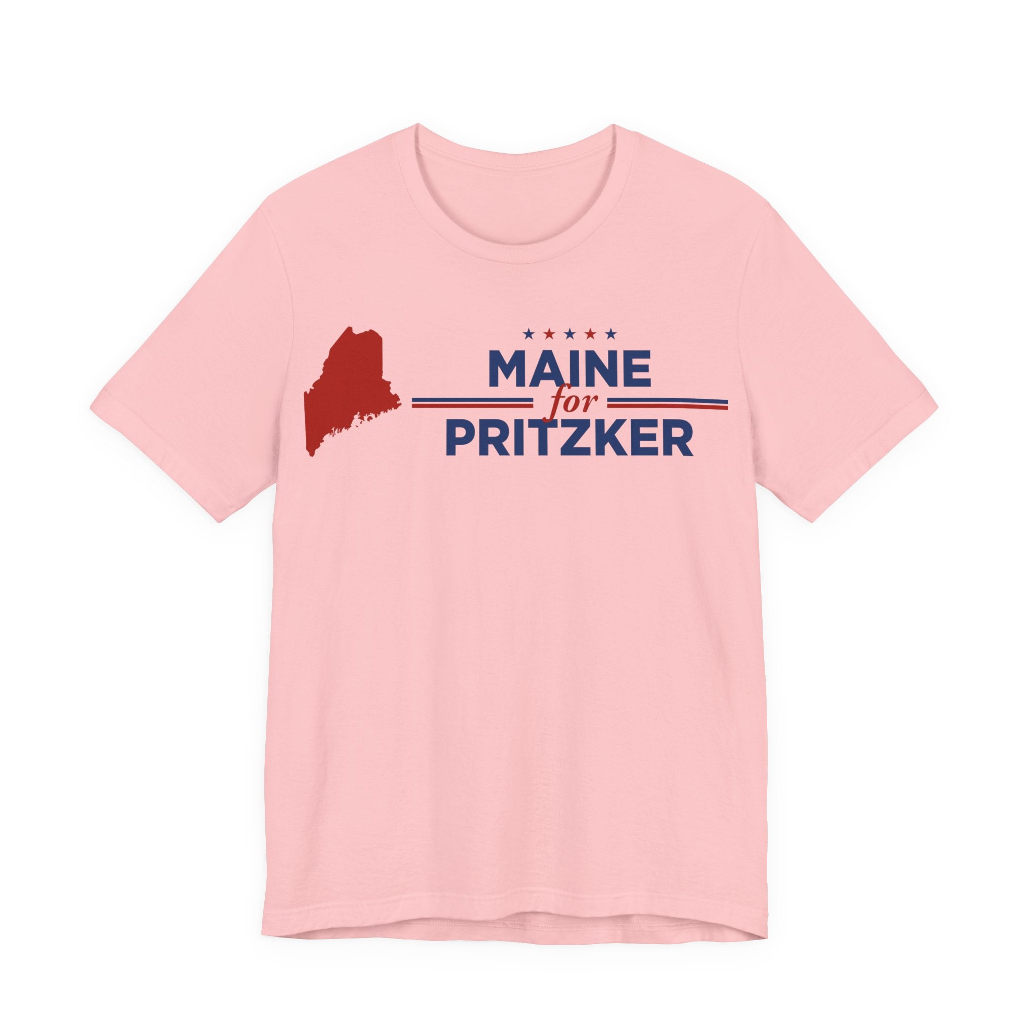 Maine for J.B. Pritzker for President Campaign T-Shirt 2028