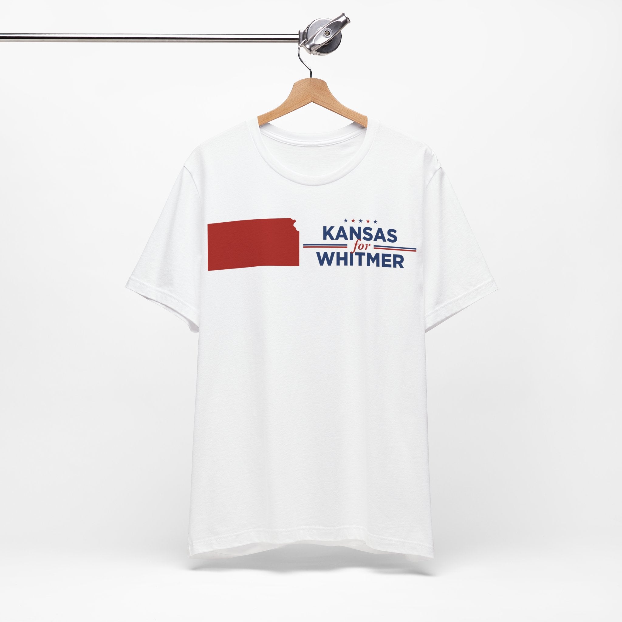 Kansas for Gretchen Whitmer for President Campaign T-Shirt 2028