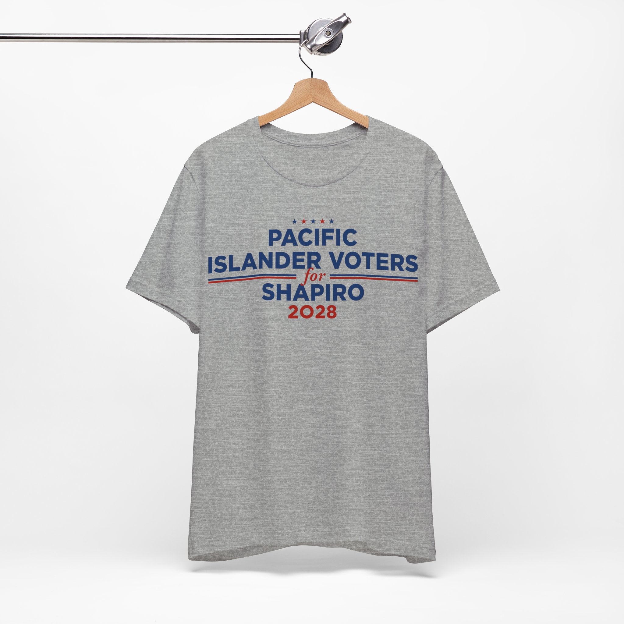 Pacific Islander Voters for Josh Shapiro for President Campaign T-Shirt 2028