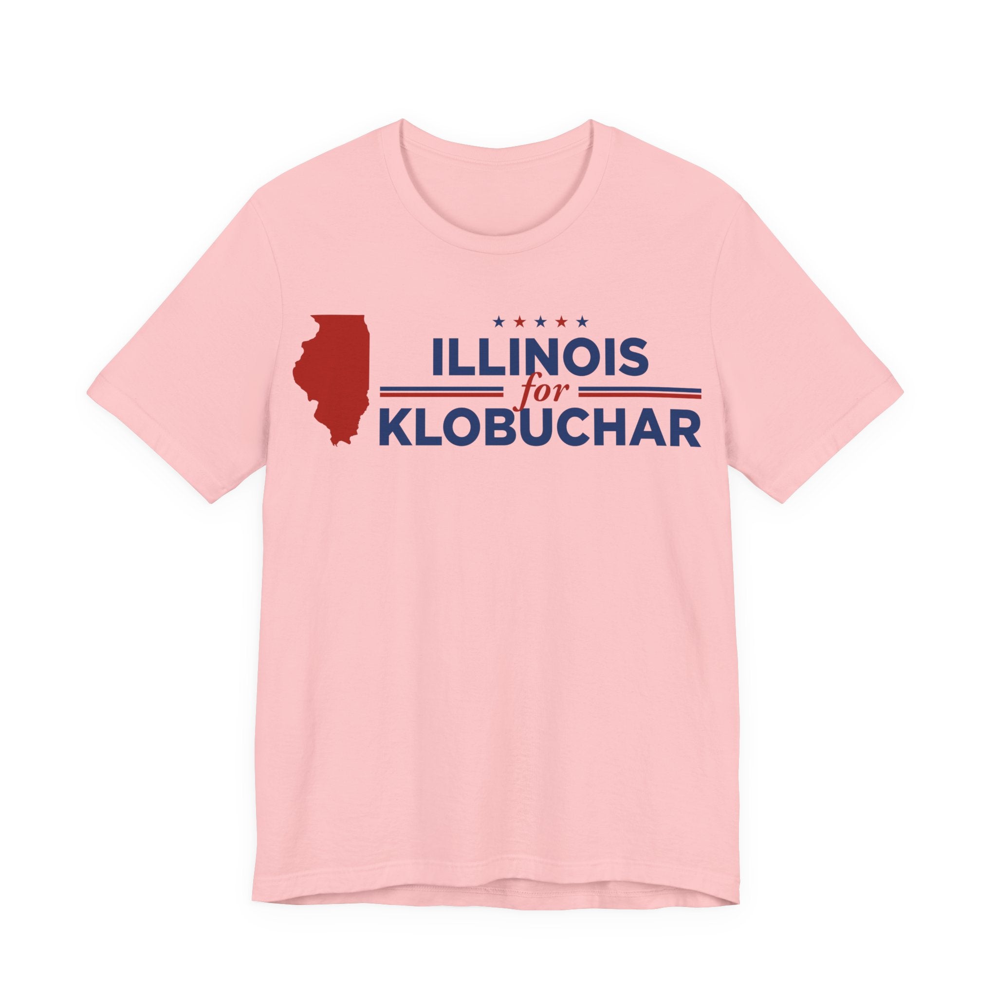 Illinois for Amy Klobuchar for President Campaign T-Shirt 2028