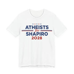 Atheists for Josh Shapiro for President Campaign T-Shirt 2028