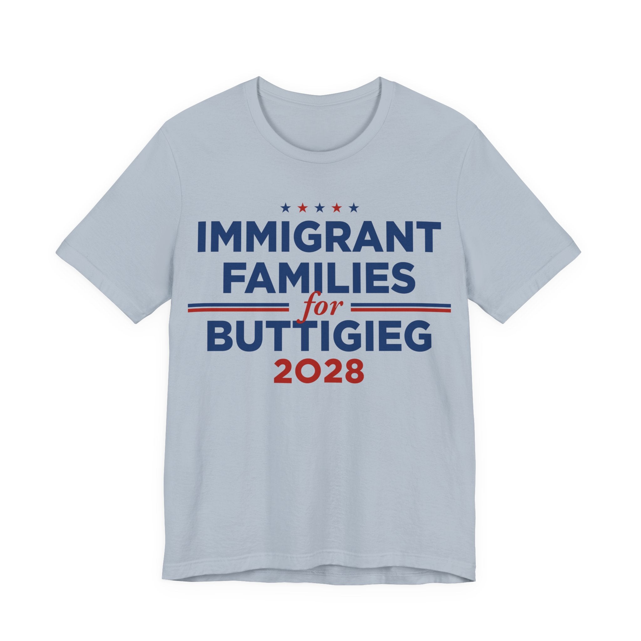 Immigrant Families for Pete Buttigieg for President Campaign T-Shirt 2028