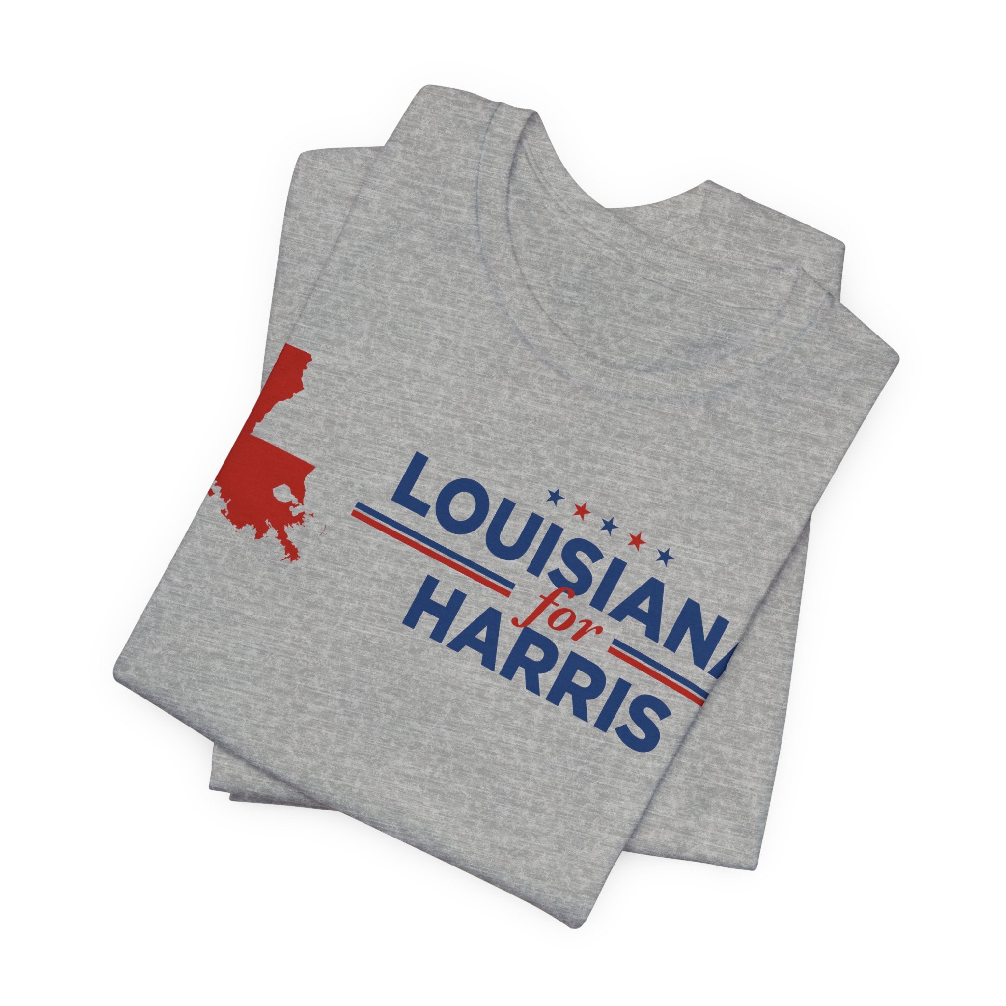 Louisiana for Kamala Harris for President Campaign T-Shirt 2028