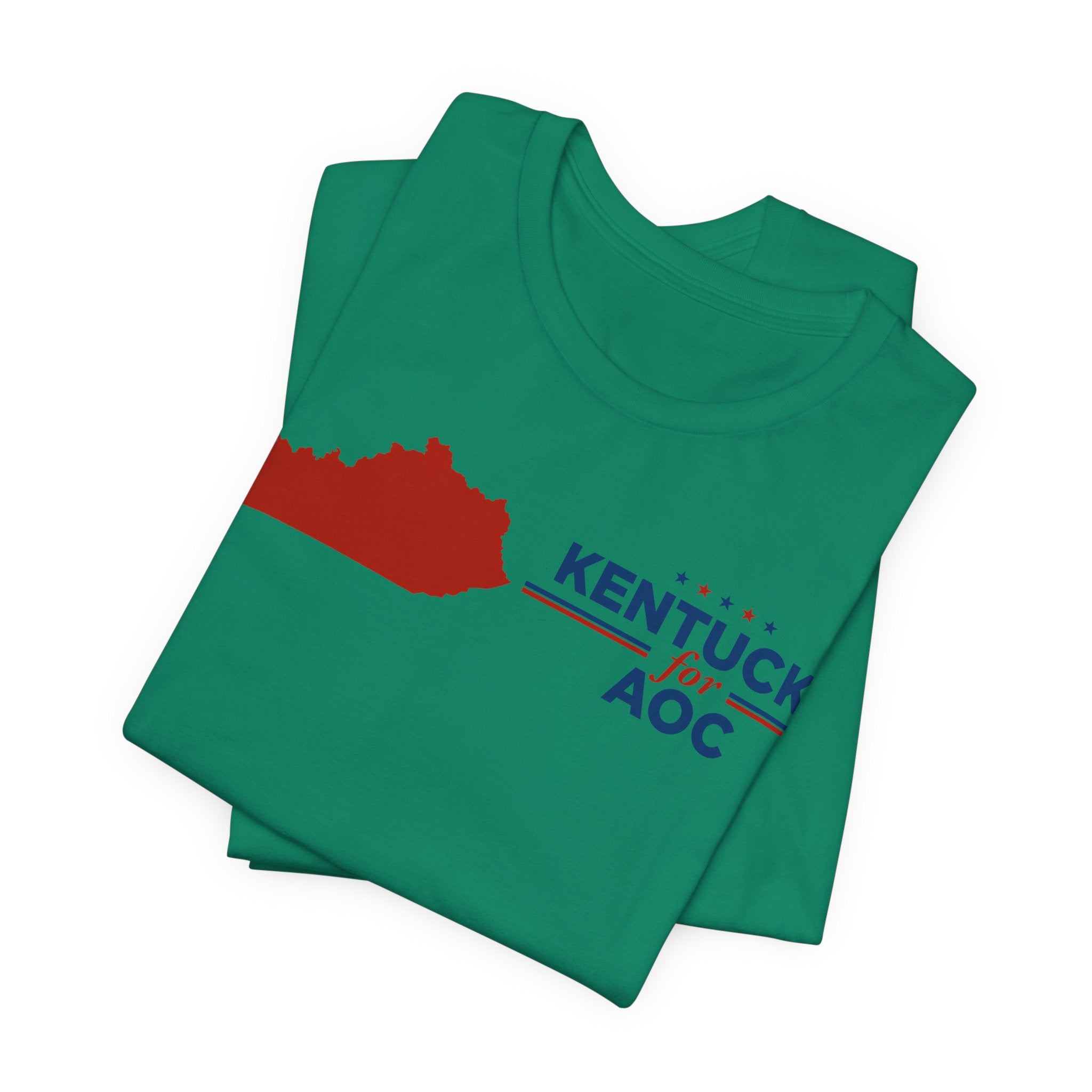 Kentucky for AOC for President Campaign T-Shirt 2028