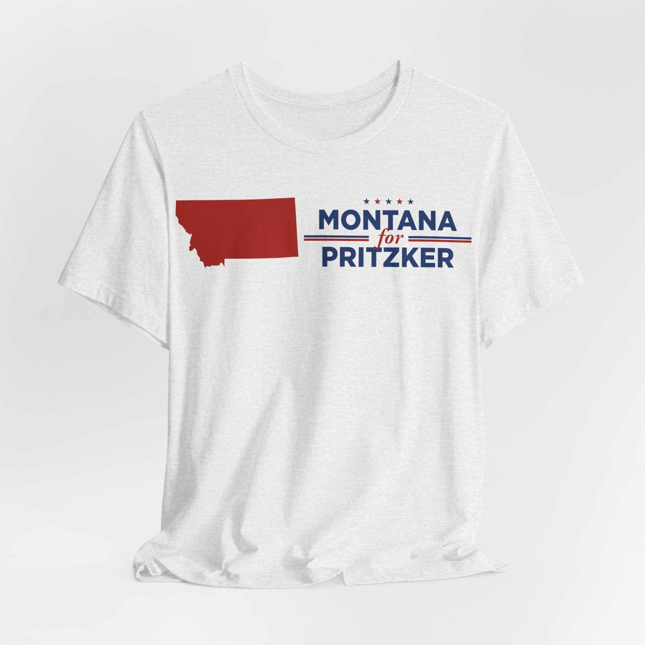 Montana for J.B. Pritzker for President Campaign T-Shirt 2028