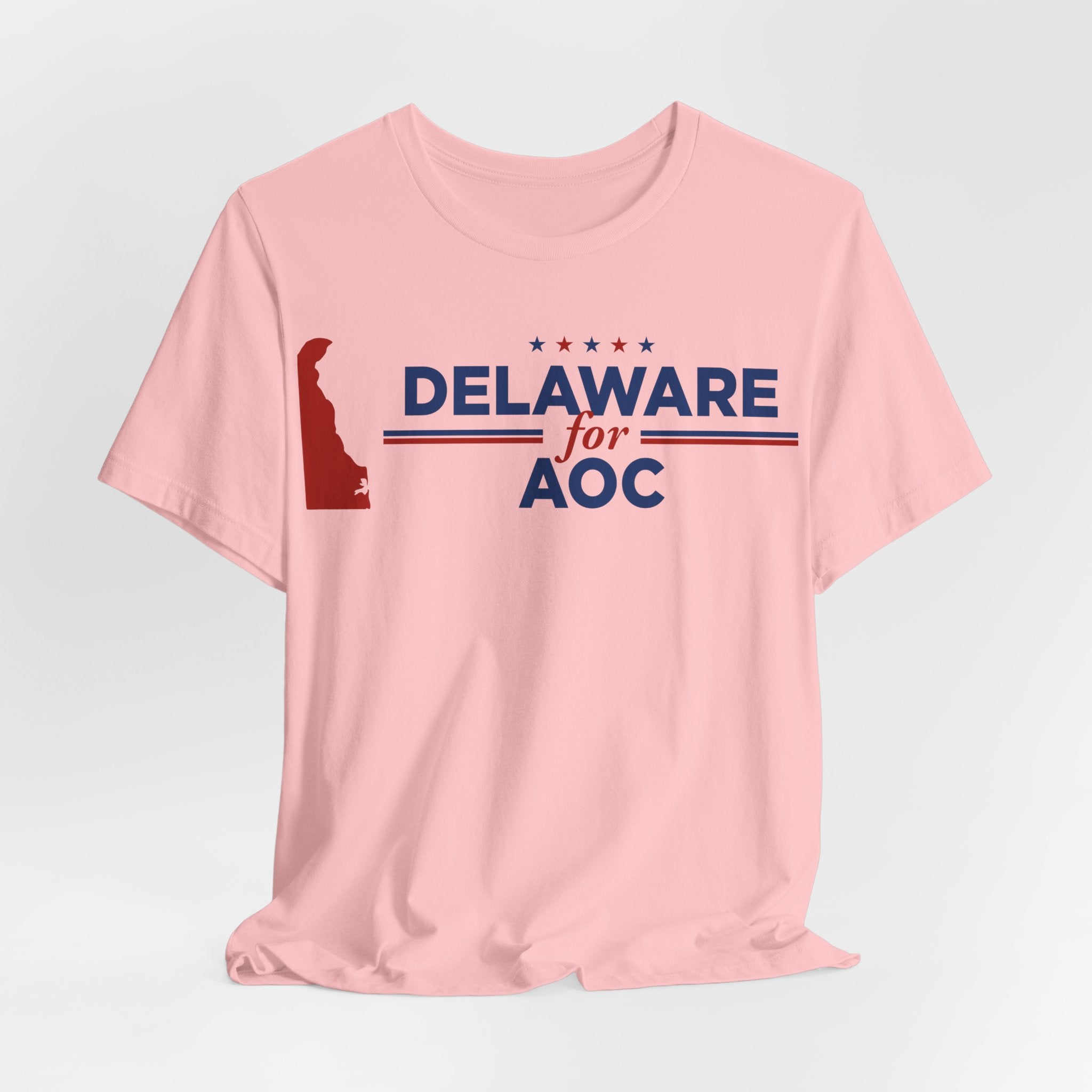 Delaware for AOC for President Campaign T-Shirt 2028
