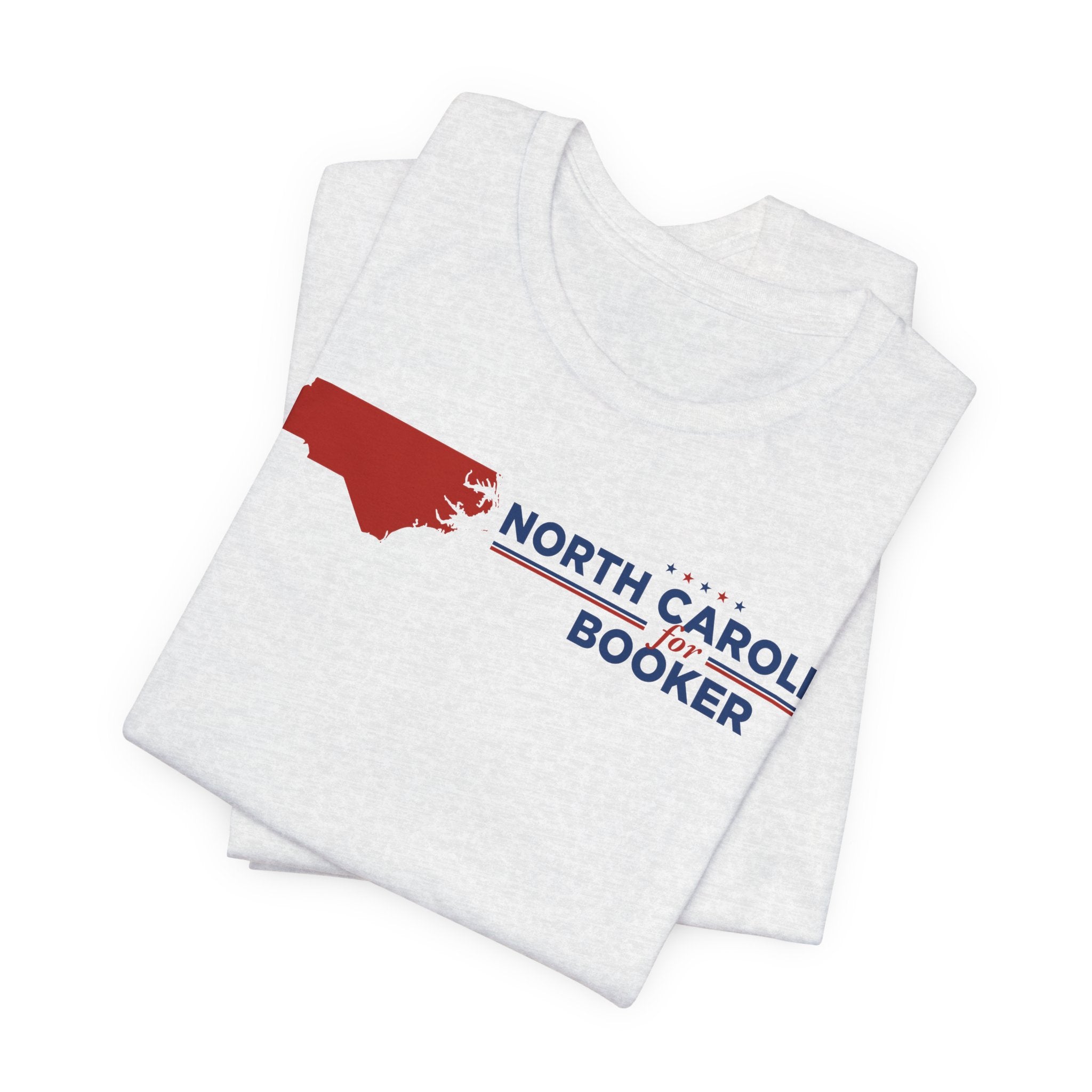 North Carolina for Cory Booker for President Campaign T-Shirt 2028
