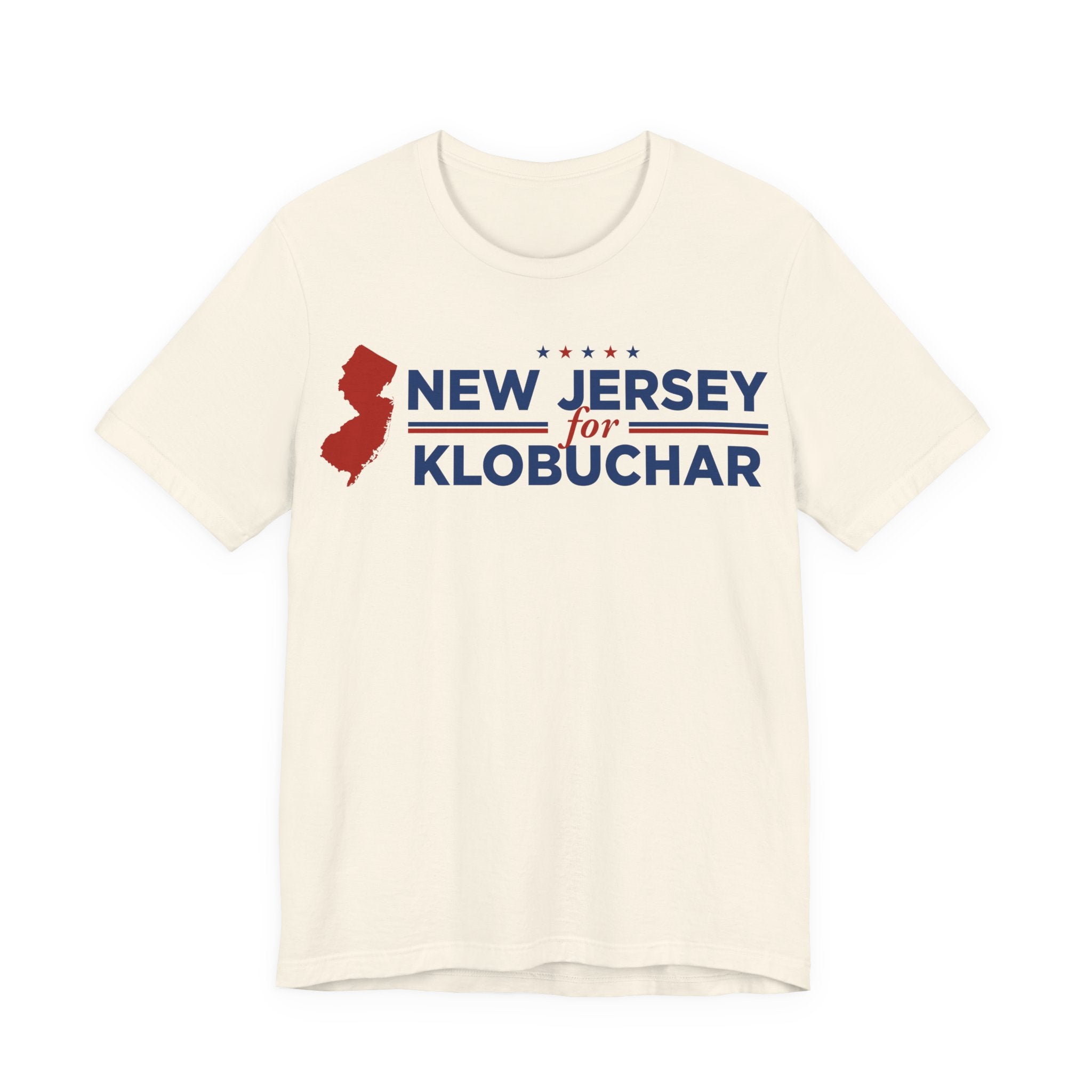 New Jersey for Amy Klobuchar for President Campaign T-Shirt 2028