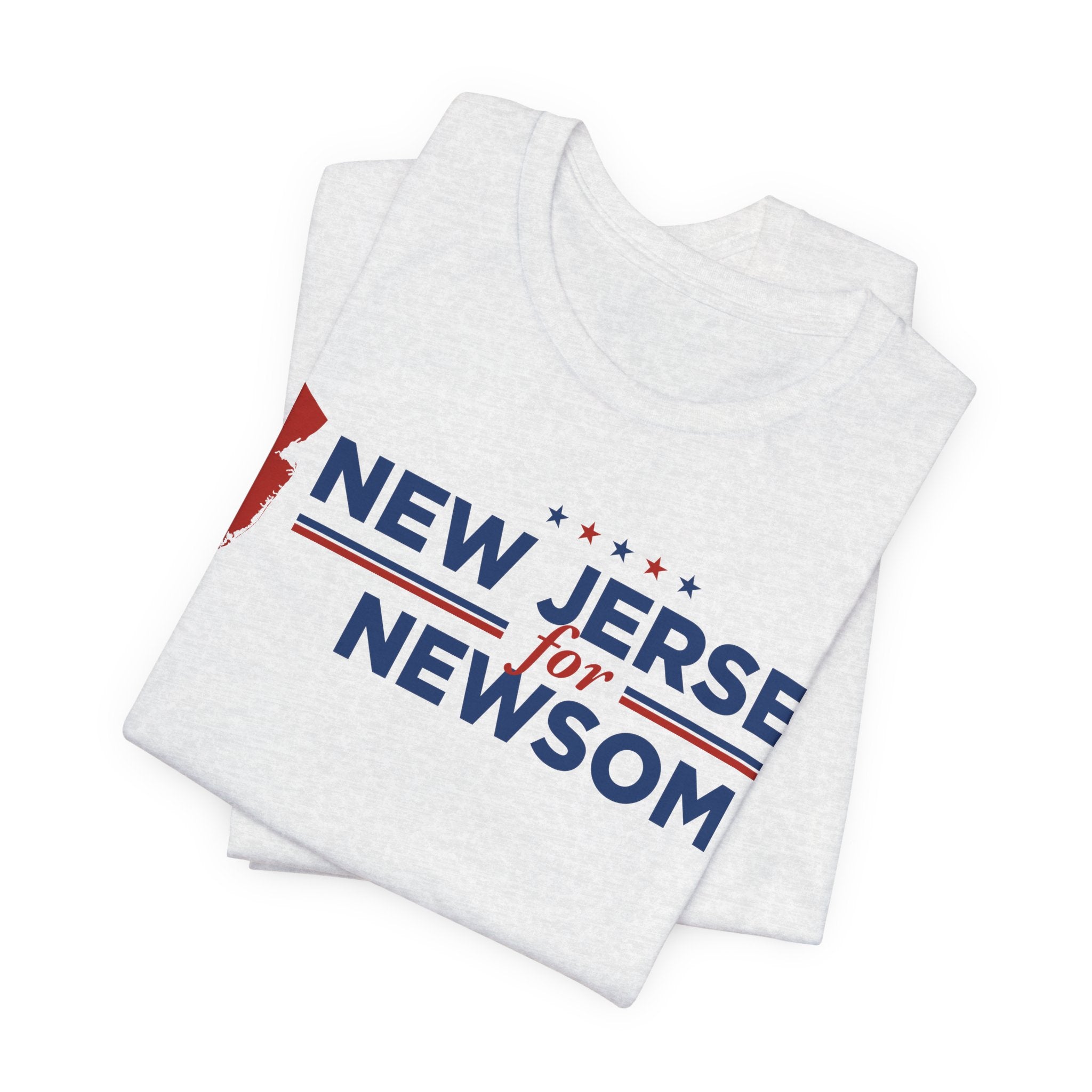 New Jersey for Gavin Newsom for President Campaign T-Shirt 2028