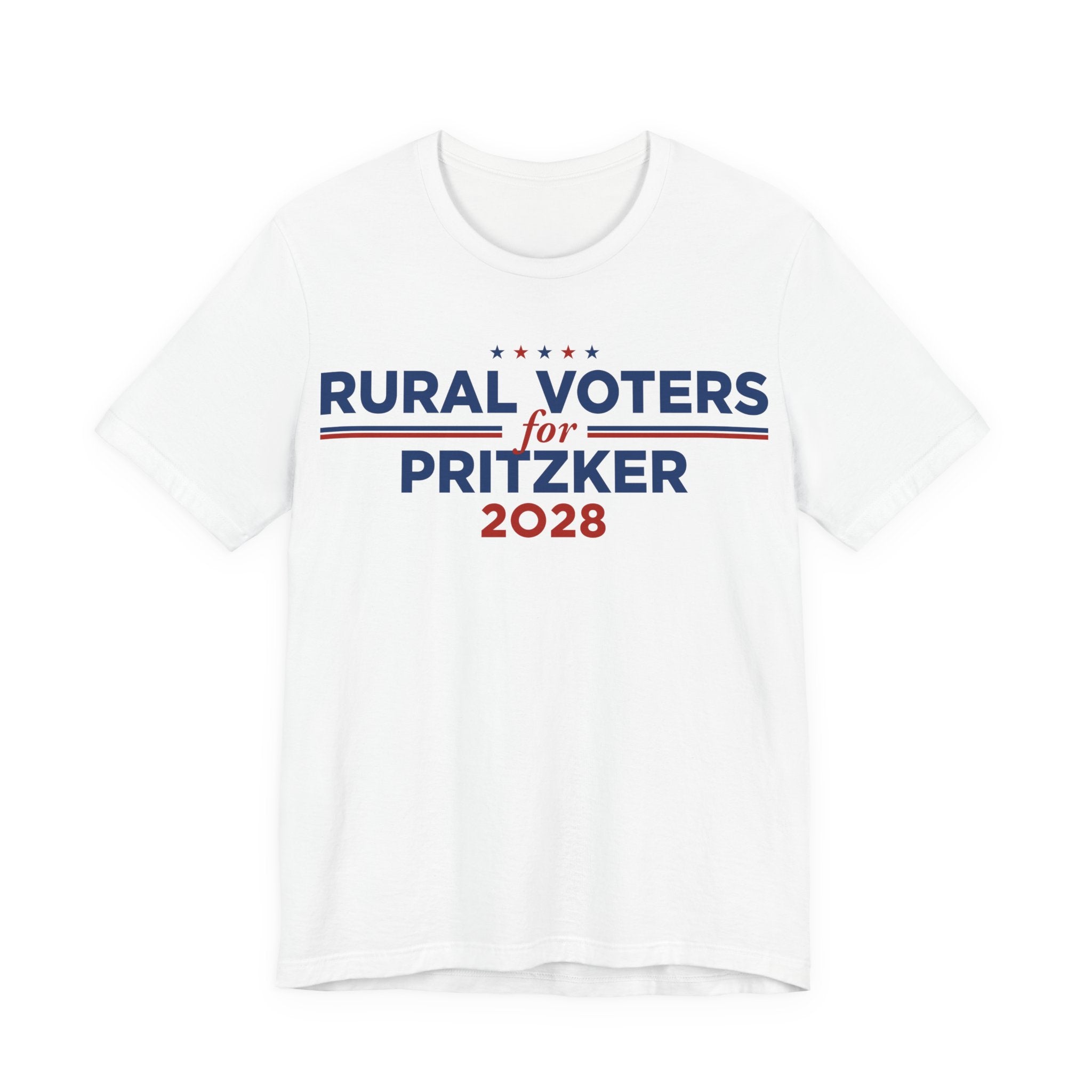 Rural Voters for J.B. Pritzker for President Campaign T-Shirt 2028