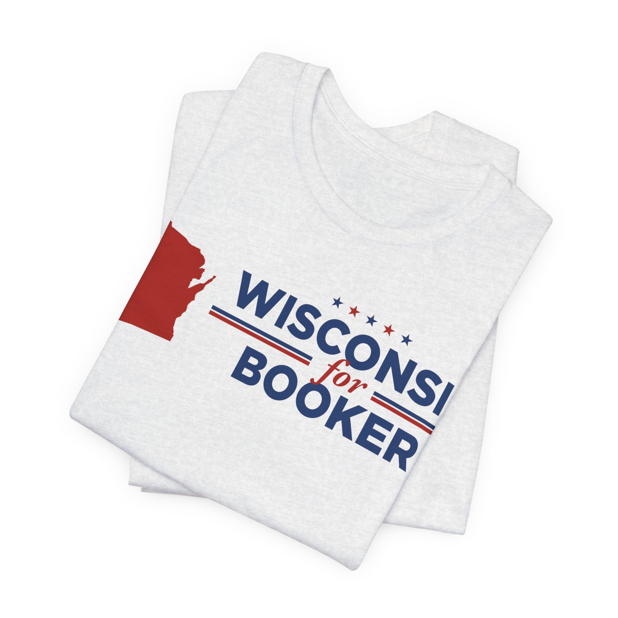 Wisconsin for Cory Booker for President Campaign T-Shirt 2028