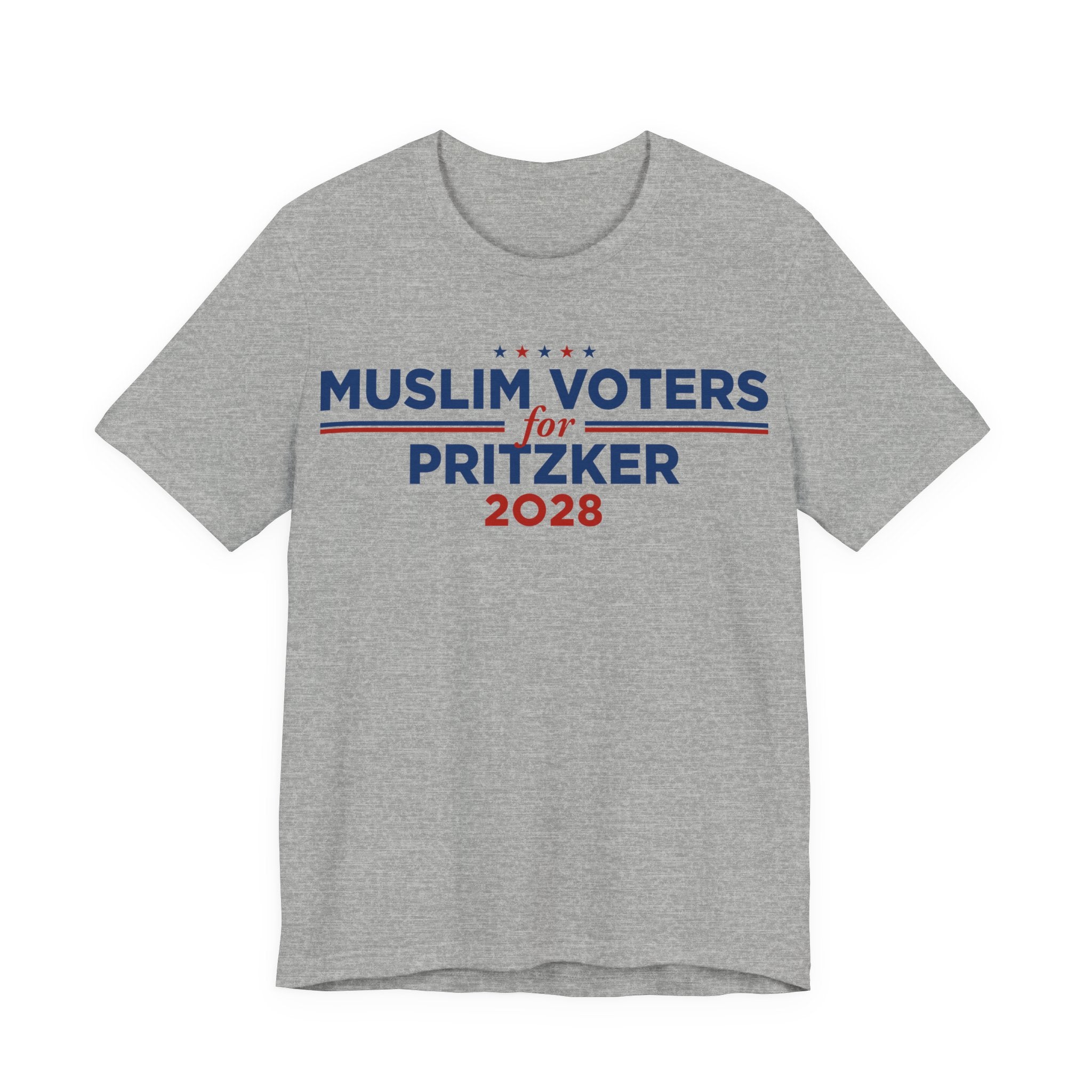 Muslim Voters for J.B. Pritzker for President Campaign T-Shirt 2028