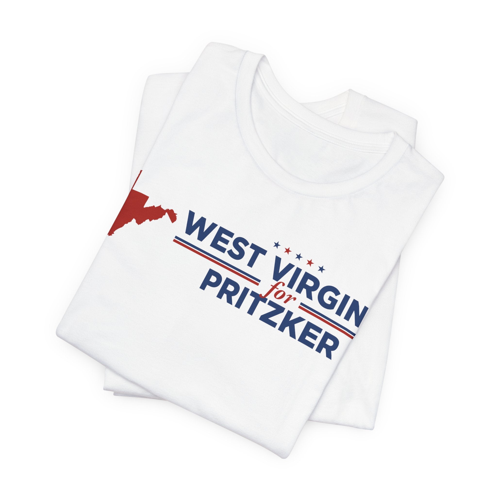 West Virginia for J.B. Pritzker for President Campaign T-Shirt 2028