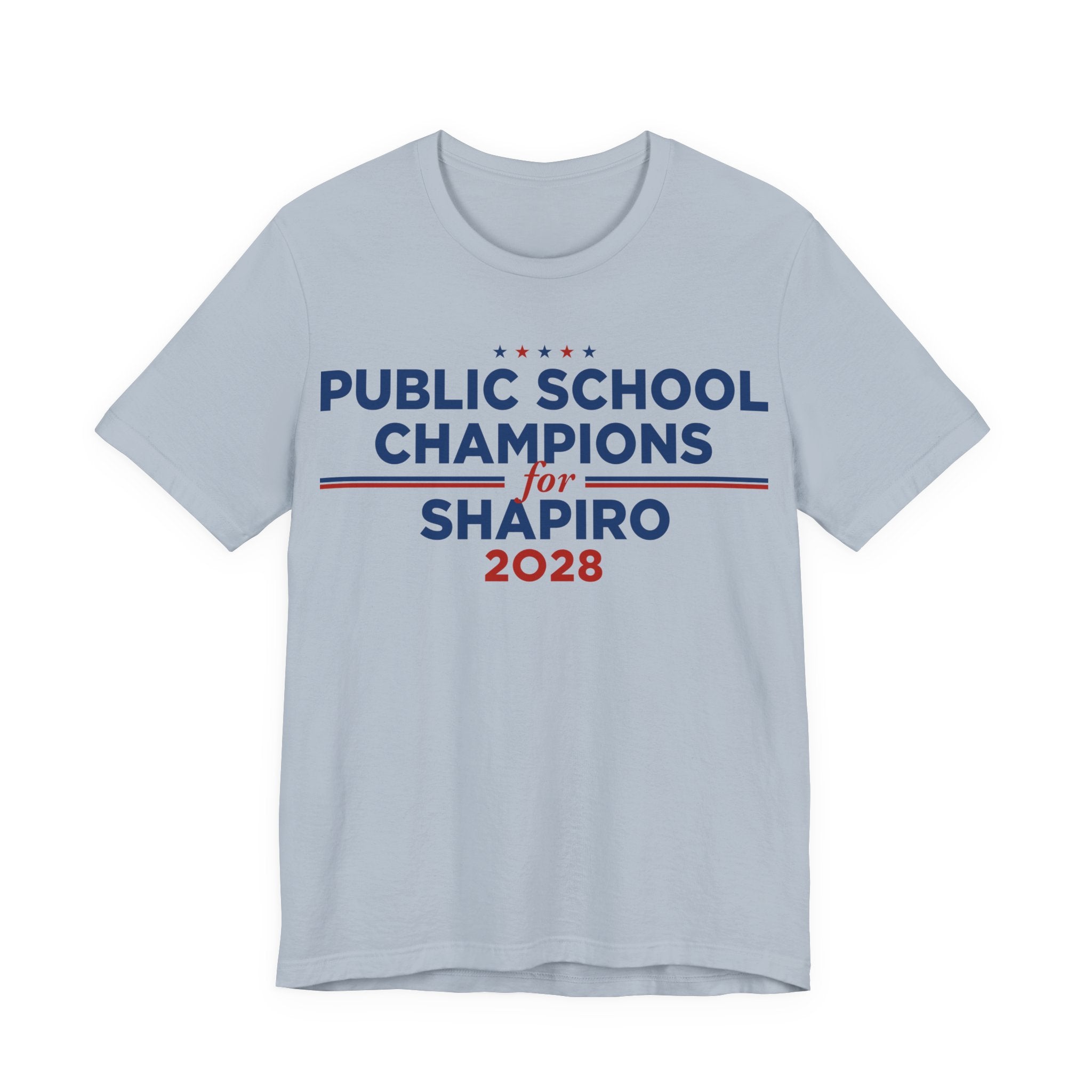 Public School Champions for Josh Shapiro for President Campaign T-Shirt 2028