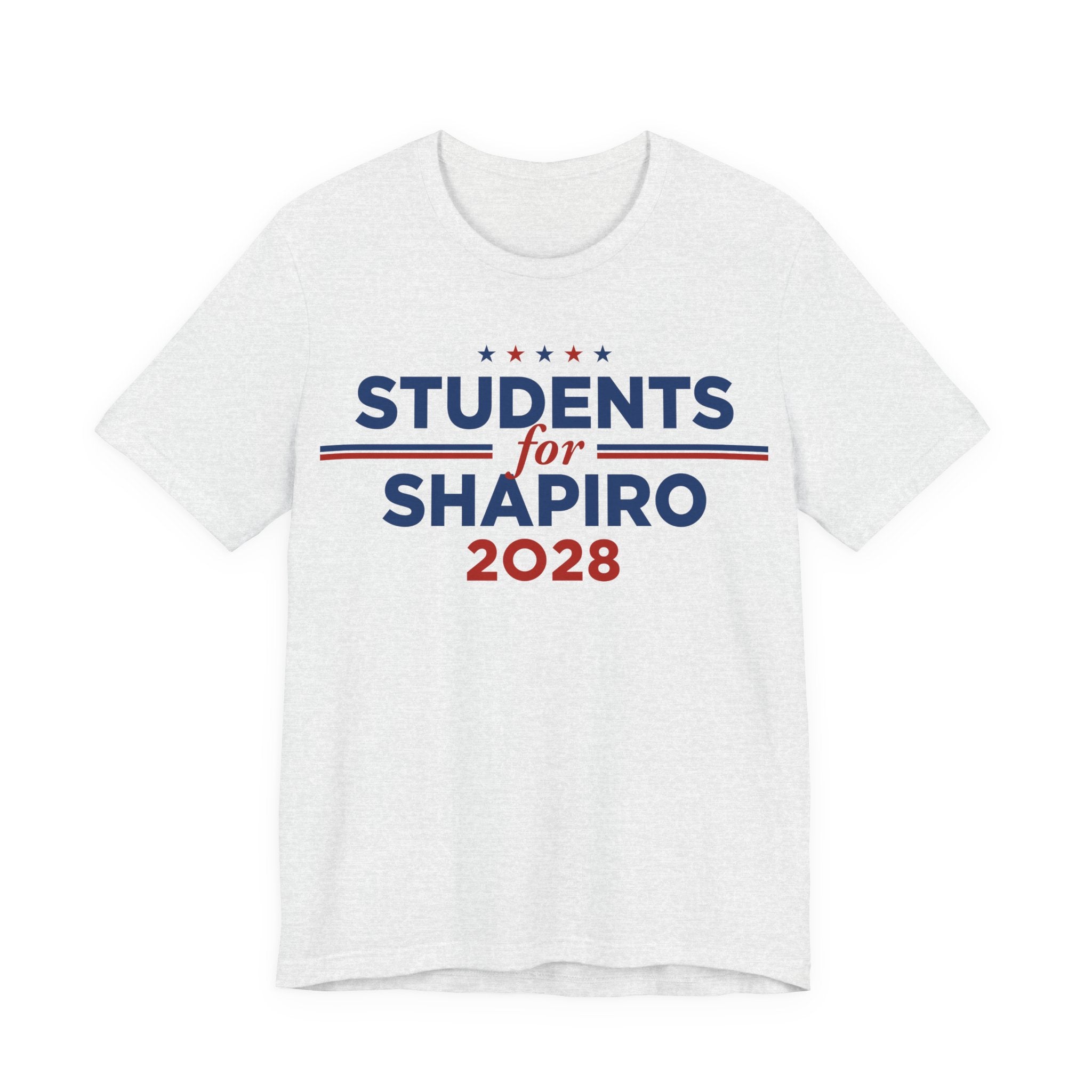 Students for Josh Shapiro for President Campaign T-Shirt 2028