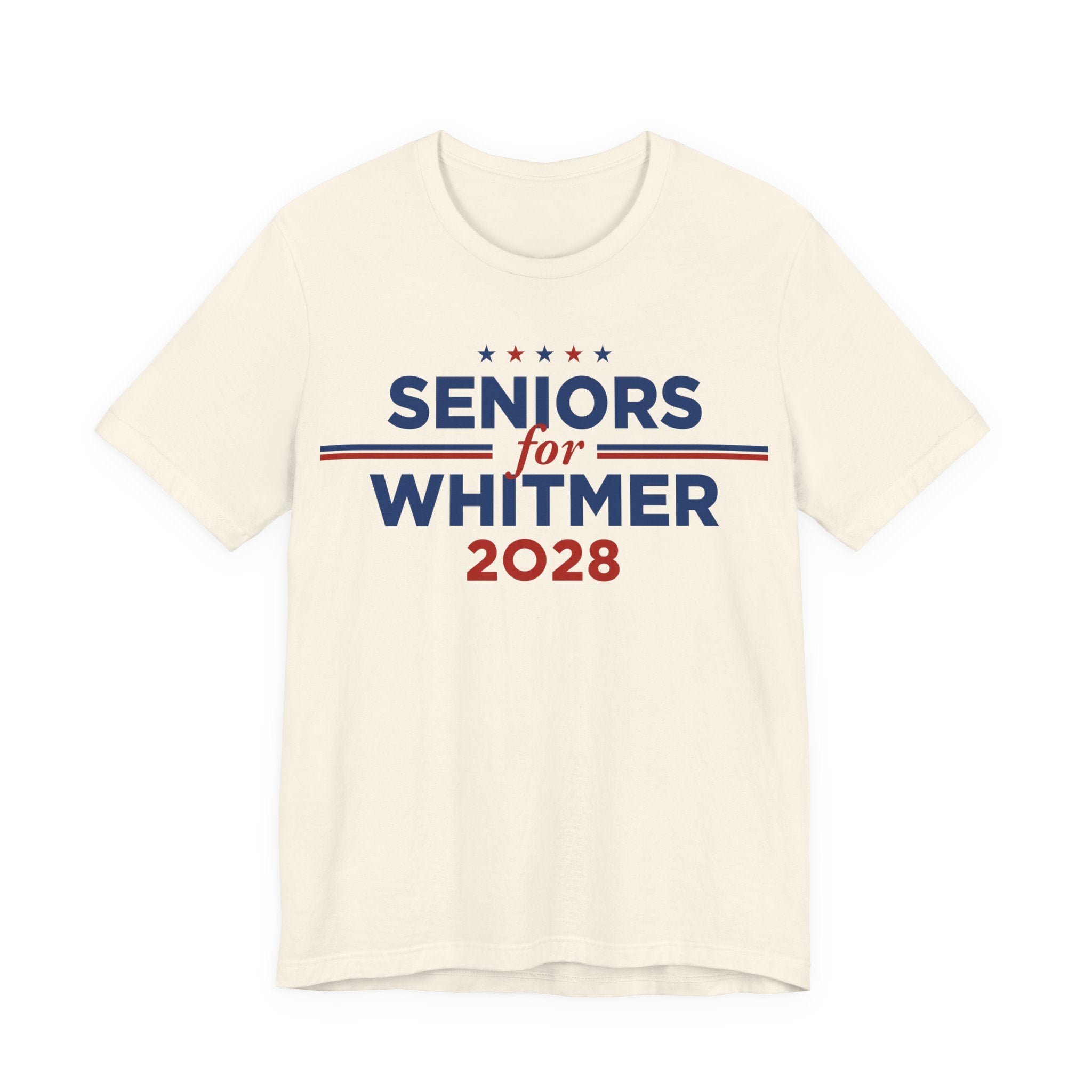 Seniors for Gretchen Whitmer for President Campaign T-Shirt 2028