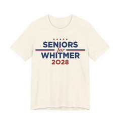 Seniors for Gretchen Whitmer for President Campaign T-Shirt 2028