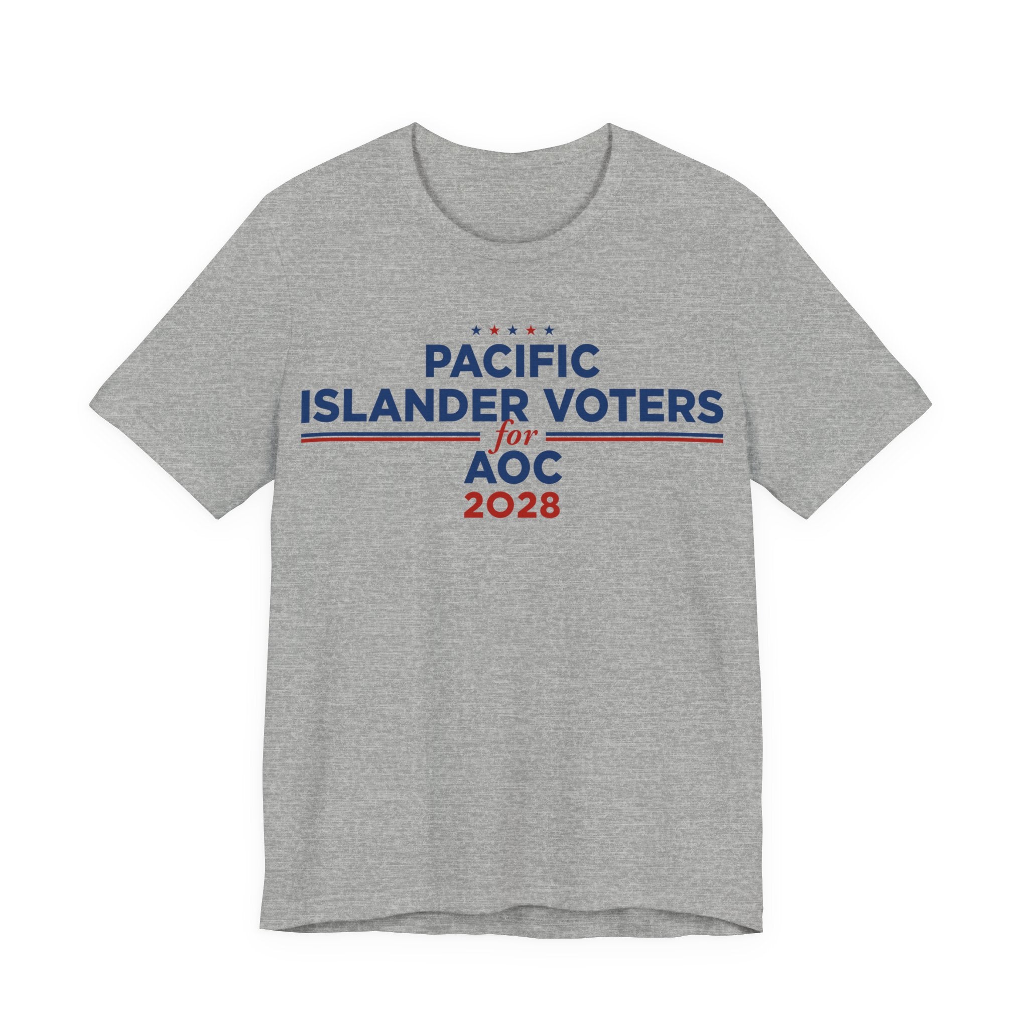 Pacific Islander Voters for AOC for President Campaign T-Shirt 2028