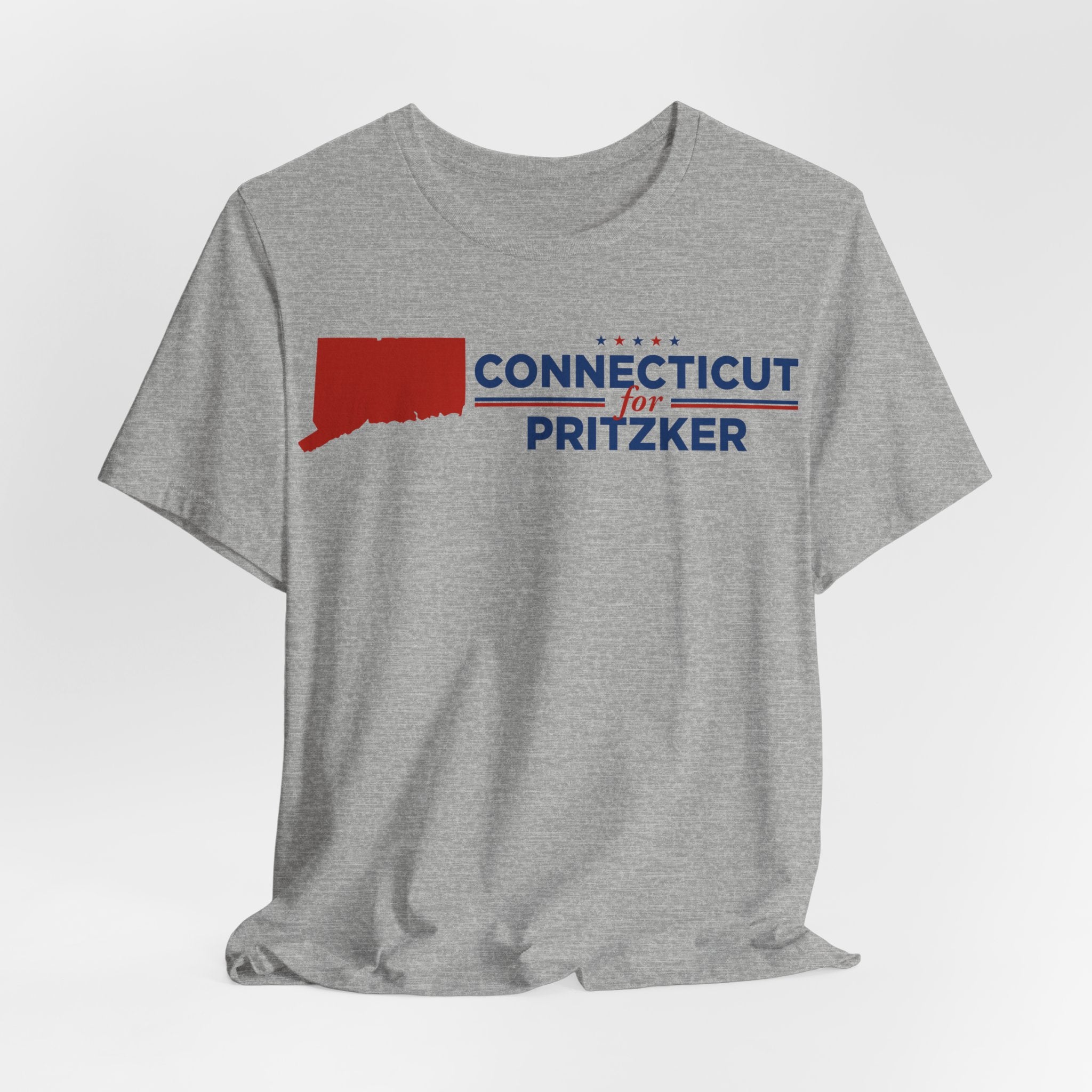 Connecticut for J.B. Pritzker for President Campaign T-Shirt 2028