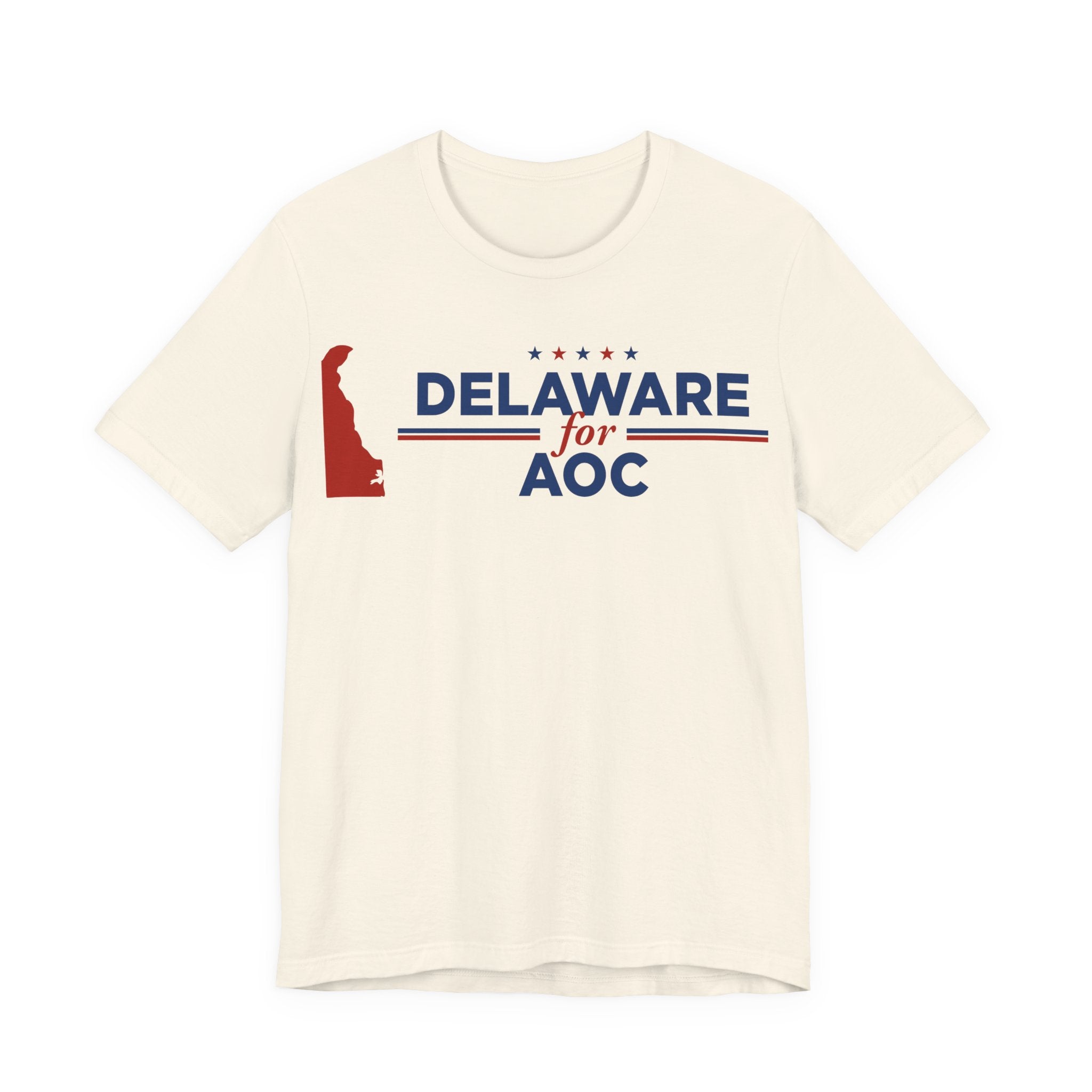 Delaware for AOC for President Campaign T-Shirt 2028