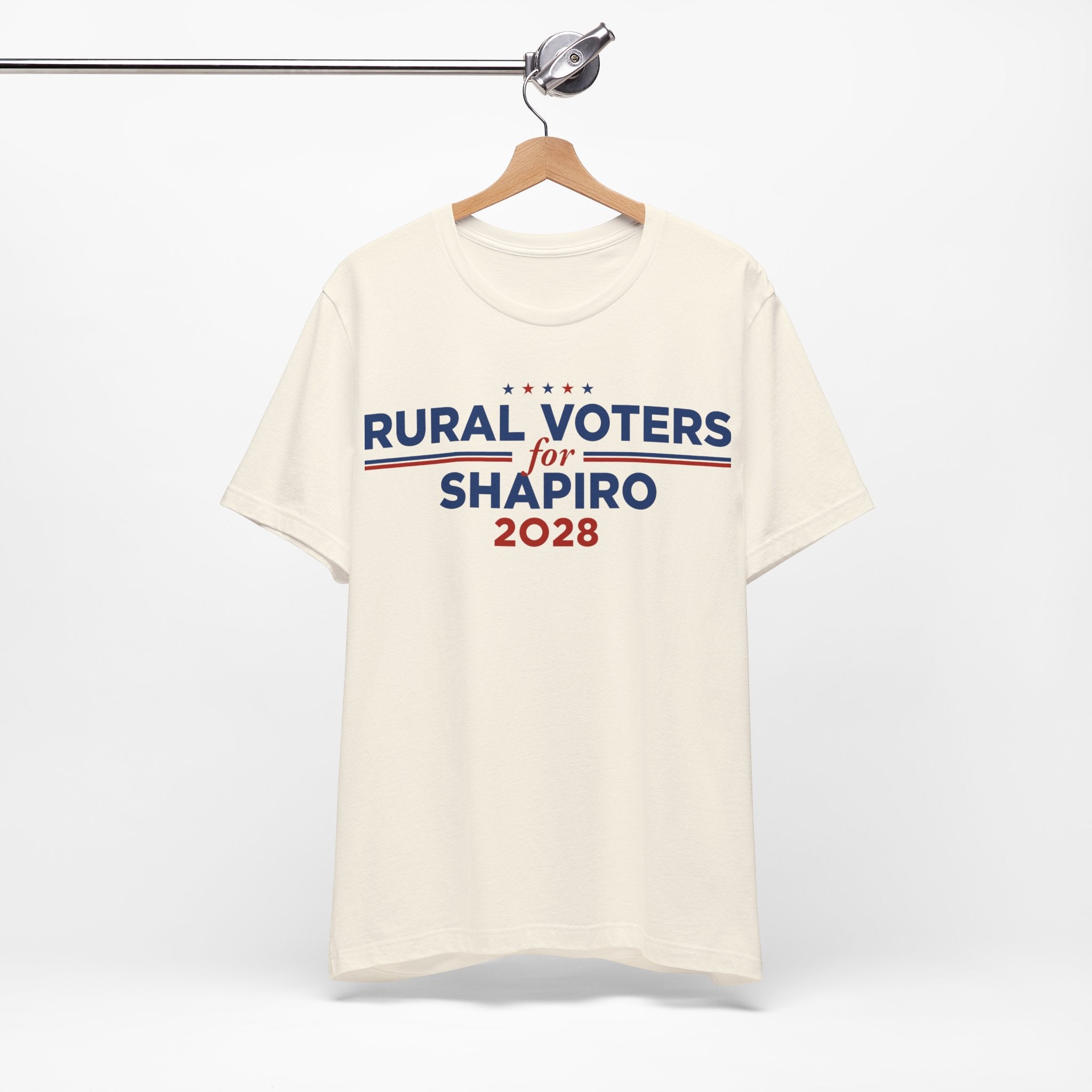 Rural Voters for Josh Shapiro for President Campaign T-Shirt 2028