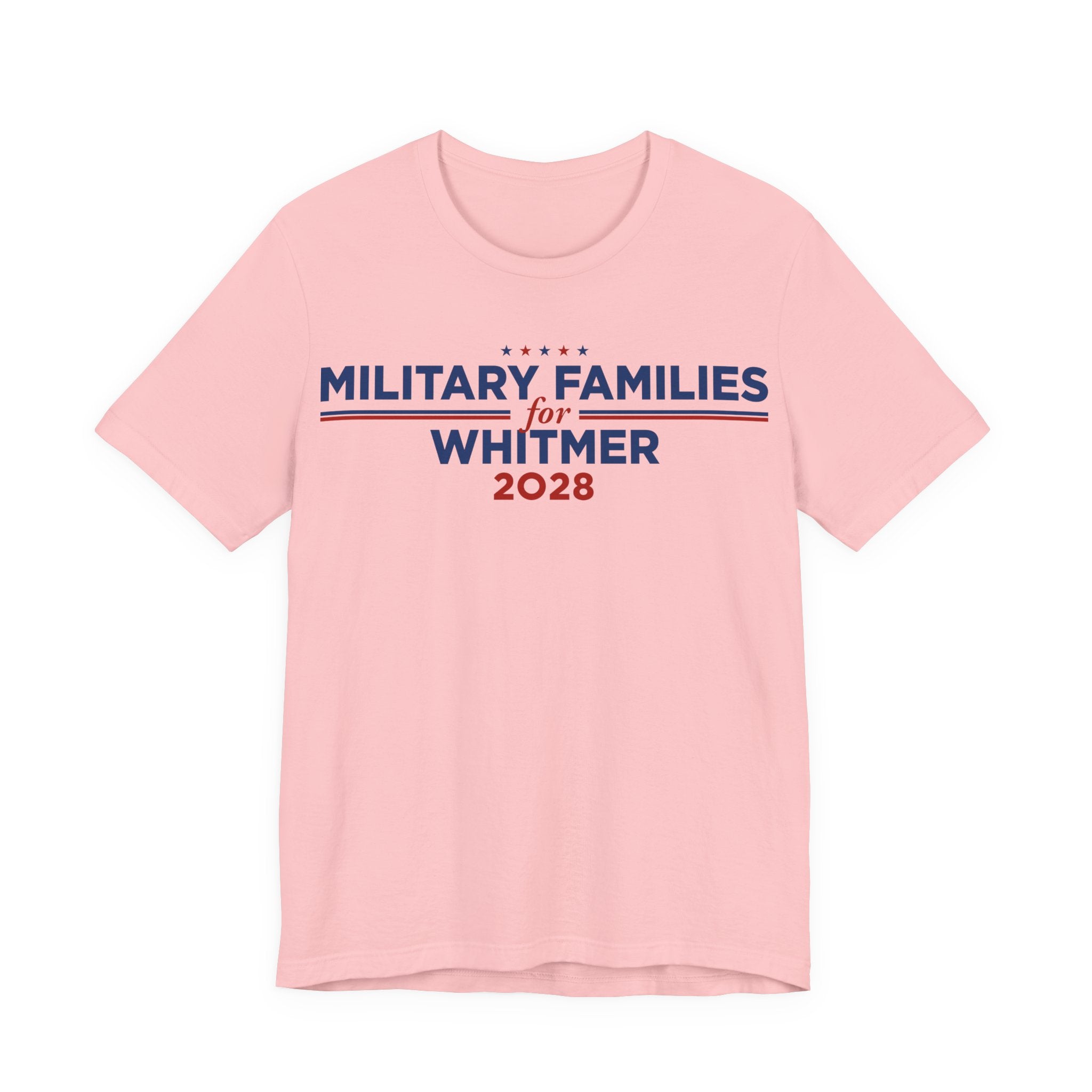 Military Families for Gretchen Whitmer for President Campaign T-Shirt 2028