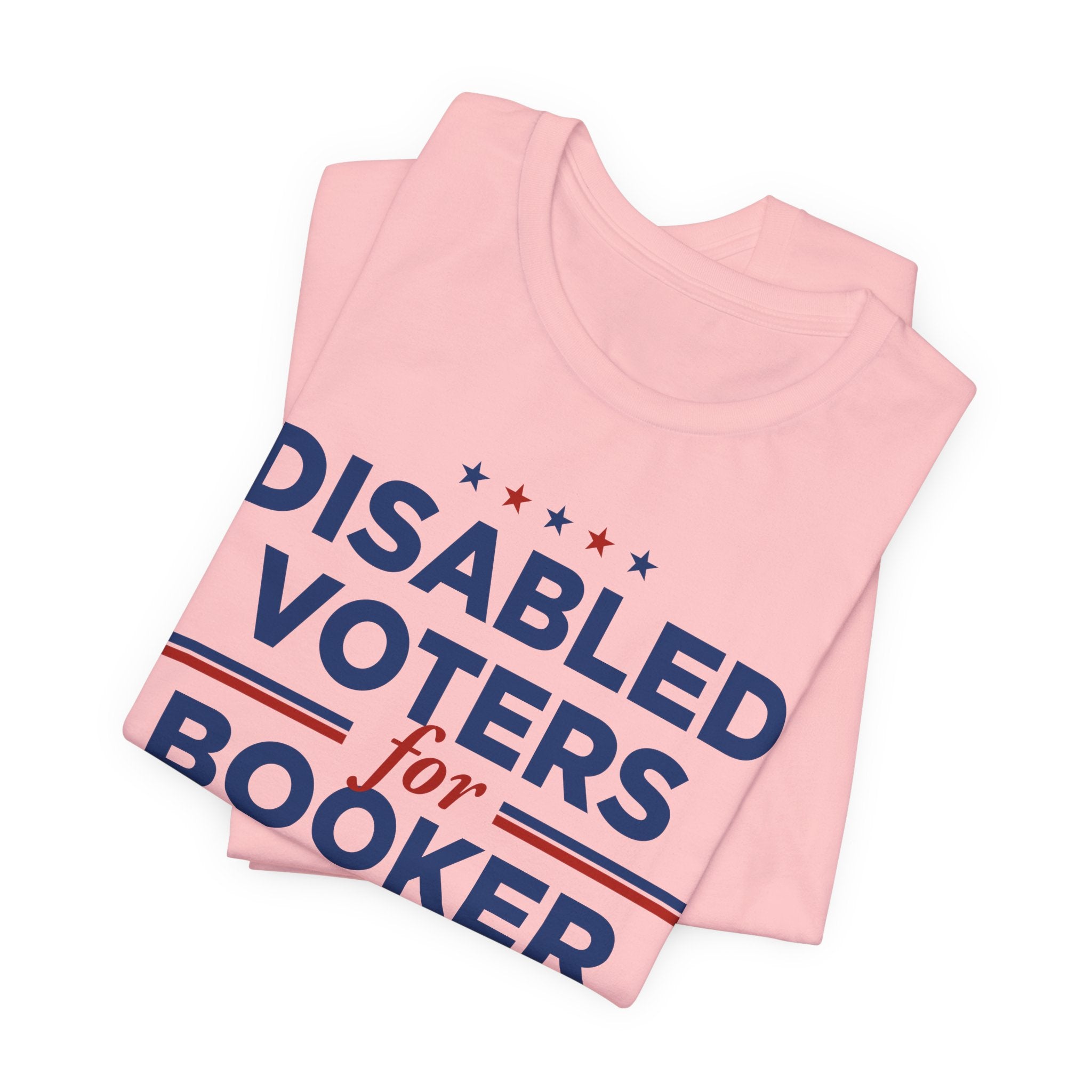 Disabled Voters for Cory Booker for President Campaign T-Shirt 2028