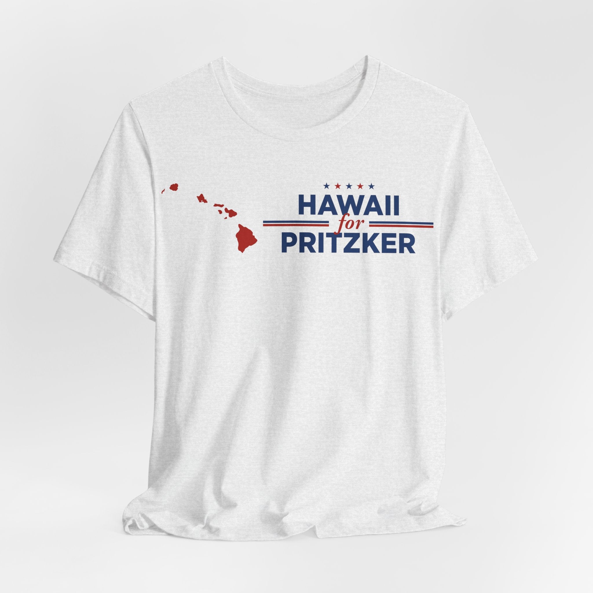 Hawaii for J.B. Pritzker for President Campaign T-Shirt 2028