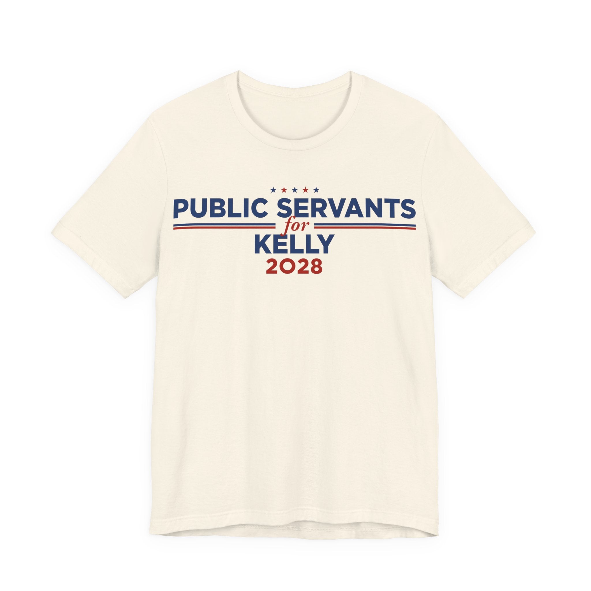 Public Servants for Mark Kelly for President Campaign T-Shirt 2028