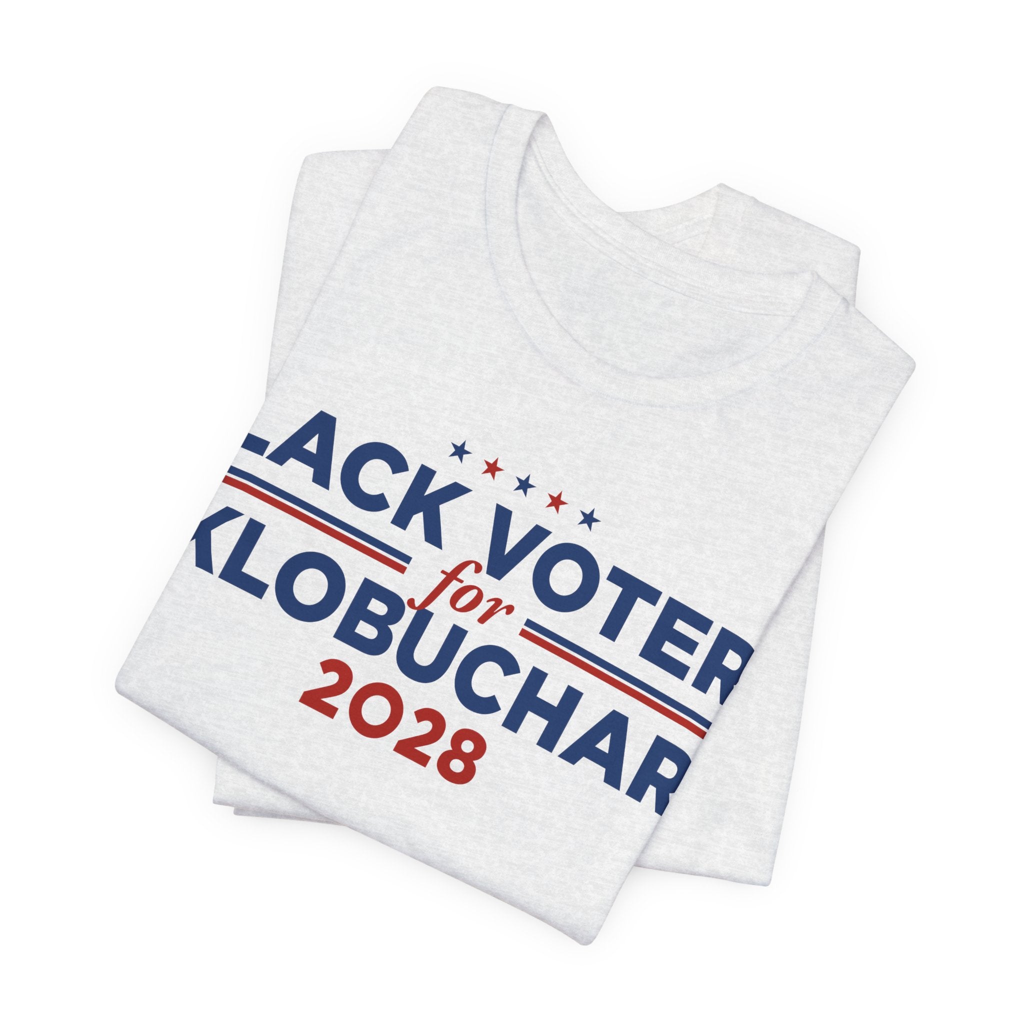 Black Voters for Amy Klobuchar Campaign T-Shirt for President 2028