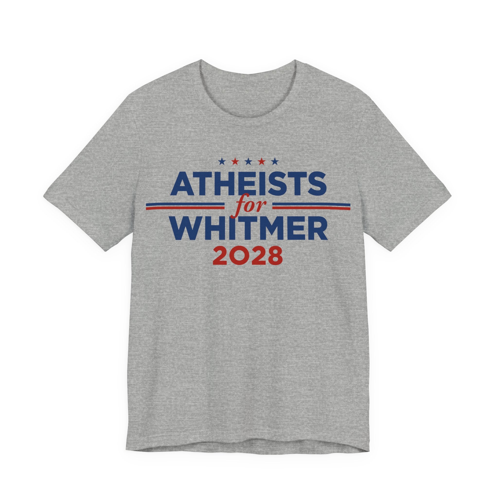 Atheists for Gretchen Whitmer for President Campaign T-Shirt 2028