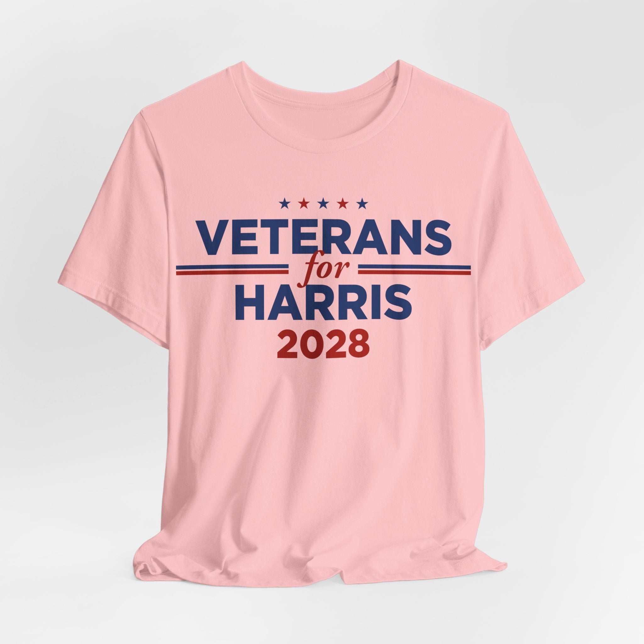 Veterans for Kamala Harris for President Campaign T-Shirt 2028